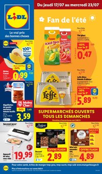 Catalogue LIDL - Les promos de la semaine (2025-07-17 - 2025-07-23)