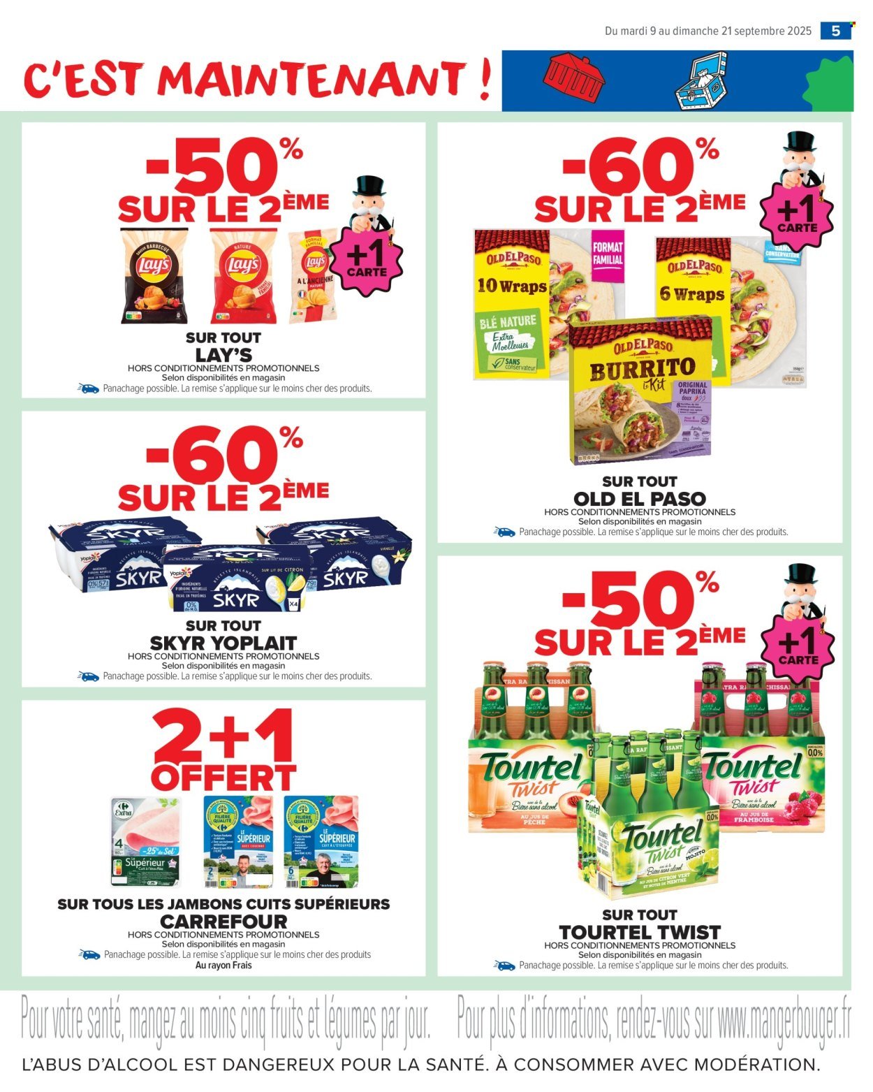 Catalogue CARREFOUR MARKET - LE MOIS MONOPOLY, 70% D'ÉCONOMIES (2025-09-09 - 2025-09-21)
