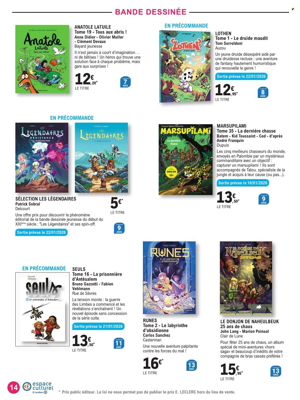 Catalogue E.LECLERC - SELECTION HIVER (2026-01-13 - 2026-01-31)