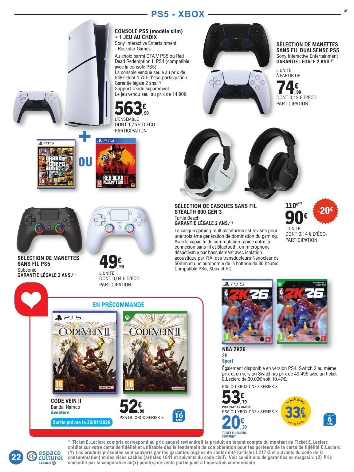 Catalogue E.LECLERC - SELECTION HIVER (2026-01-13 - 2026-01-31)