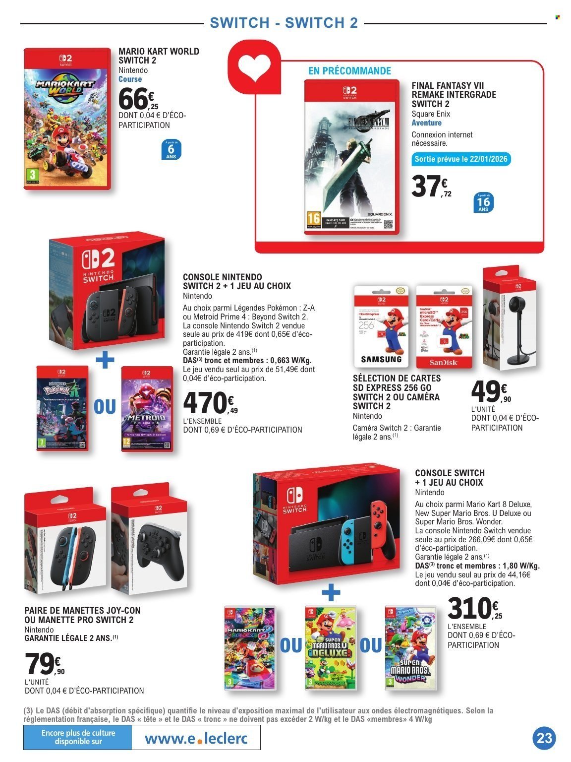 Catalogue E.LECLERC - SELECTION HIVER (2026-01-13 - 2026-01-31)