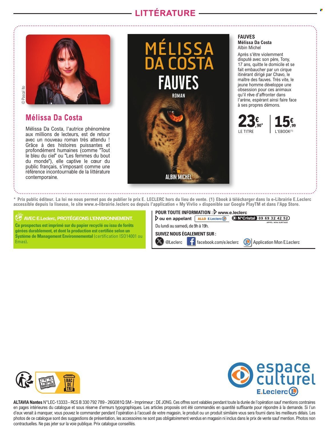 Catalogue E.LECLERC - SELECTION HIVER