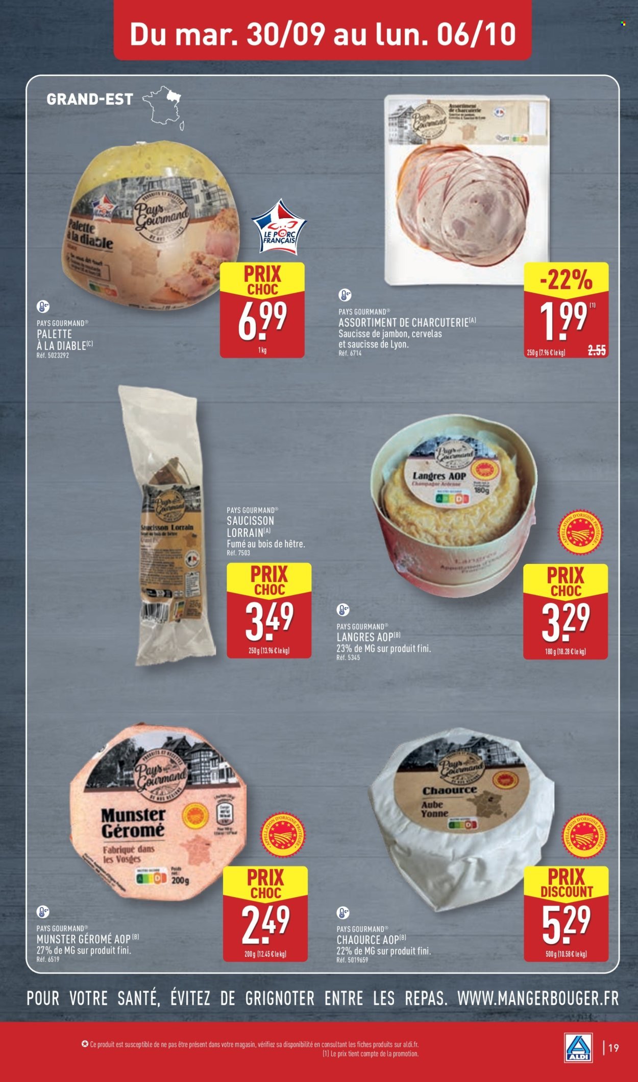 Catalogue ALDI - Nos arrivages pays gourmand (2025-09-30 - 2025-10-06)