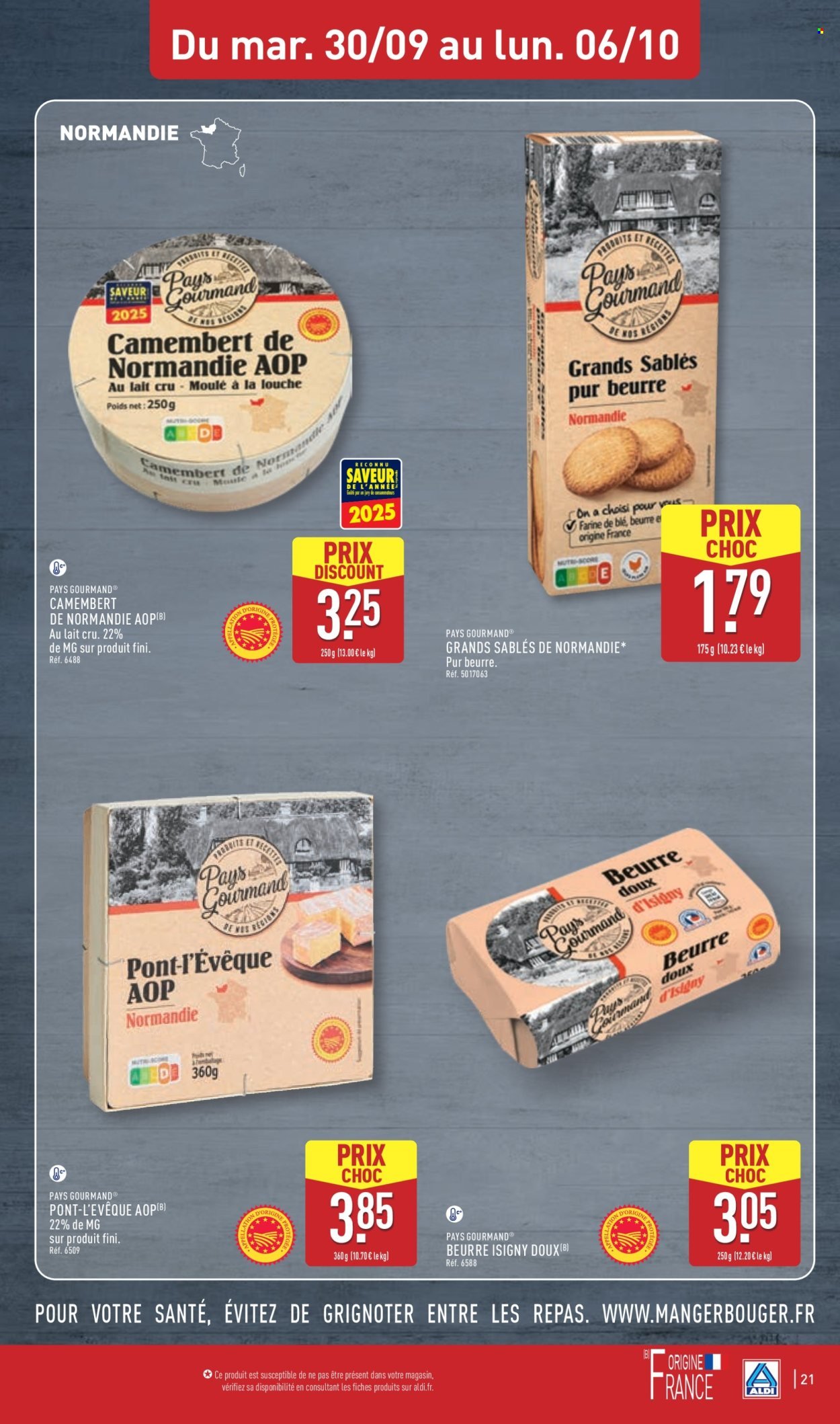 Catalogue ALDI - Nos arrivages pays gourmand (2025-09-30 - 2025-10-06)