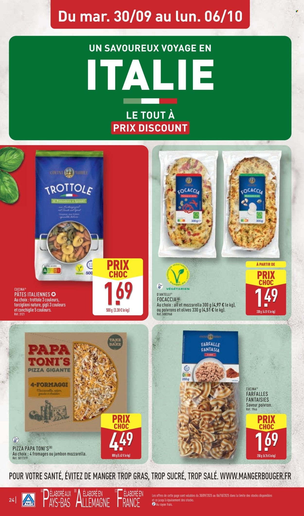 Catalogue ALDI - Nos arrivages pays gourmand (2025-09-30 - 2025-10-06)