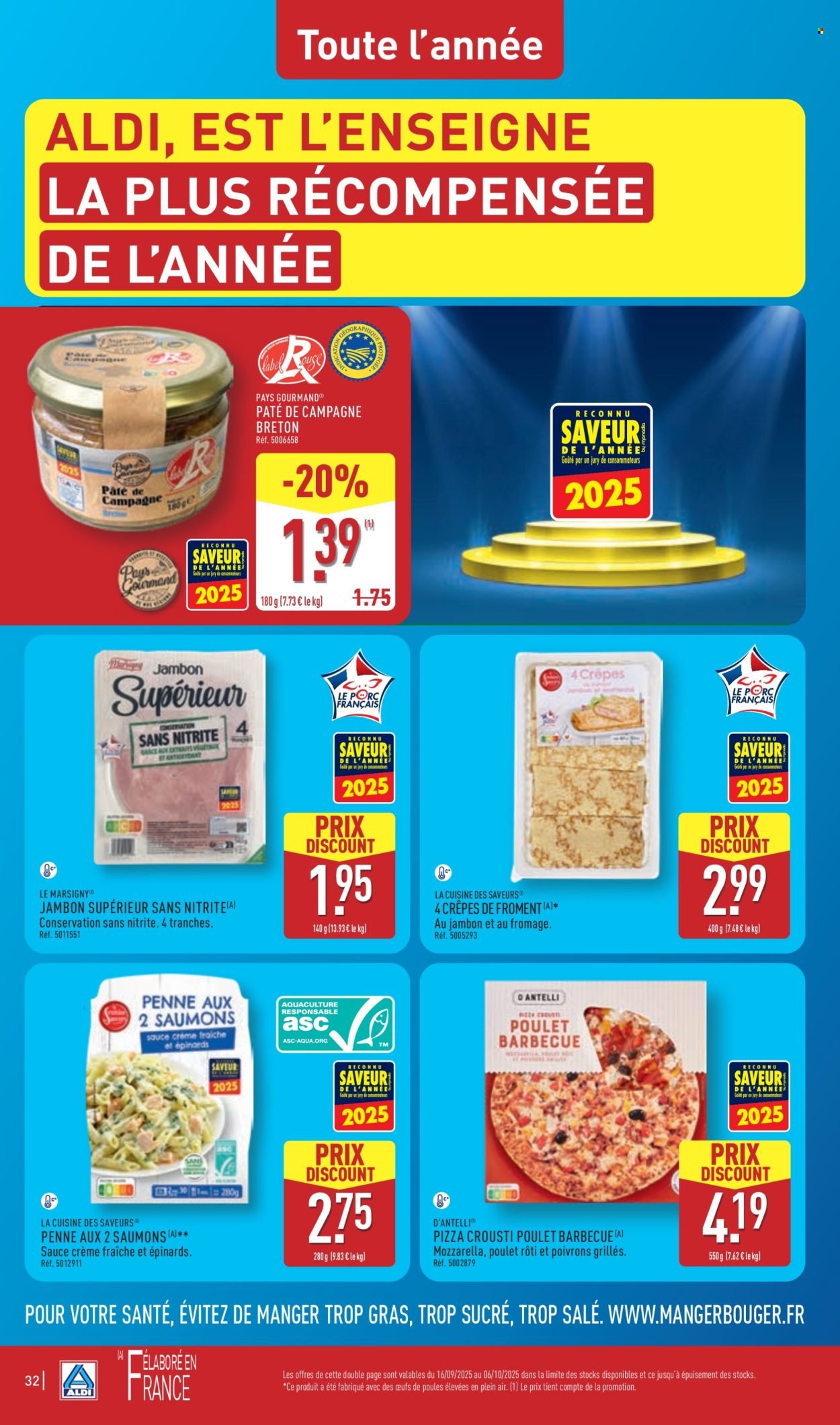 Catalogue ALDI - Nos arrivages pays gourmand (2025-09-30 - 2025-10-06)