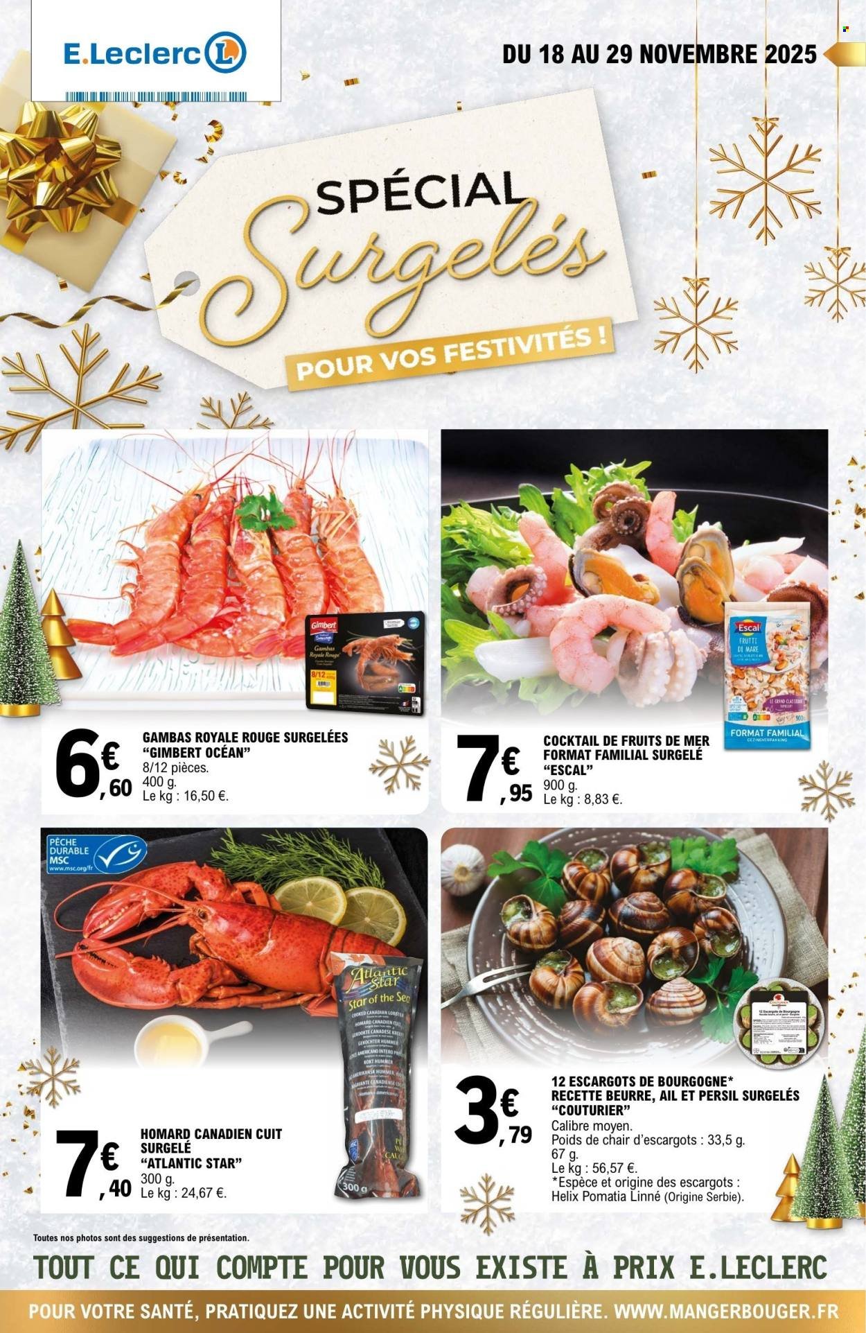 Catalogue E.LECLERC - SURGELES FESTIFS