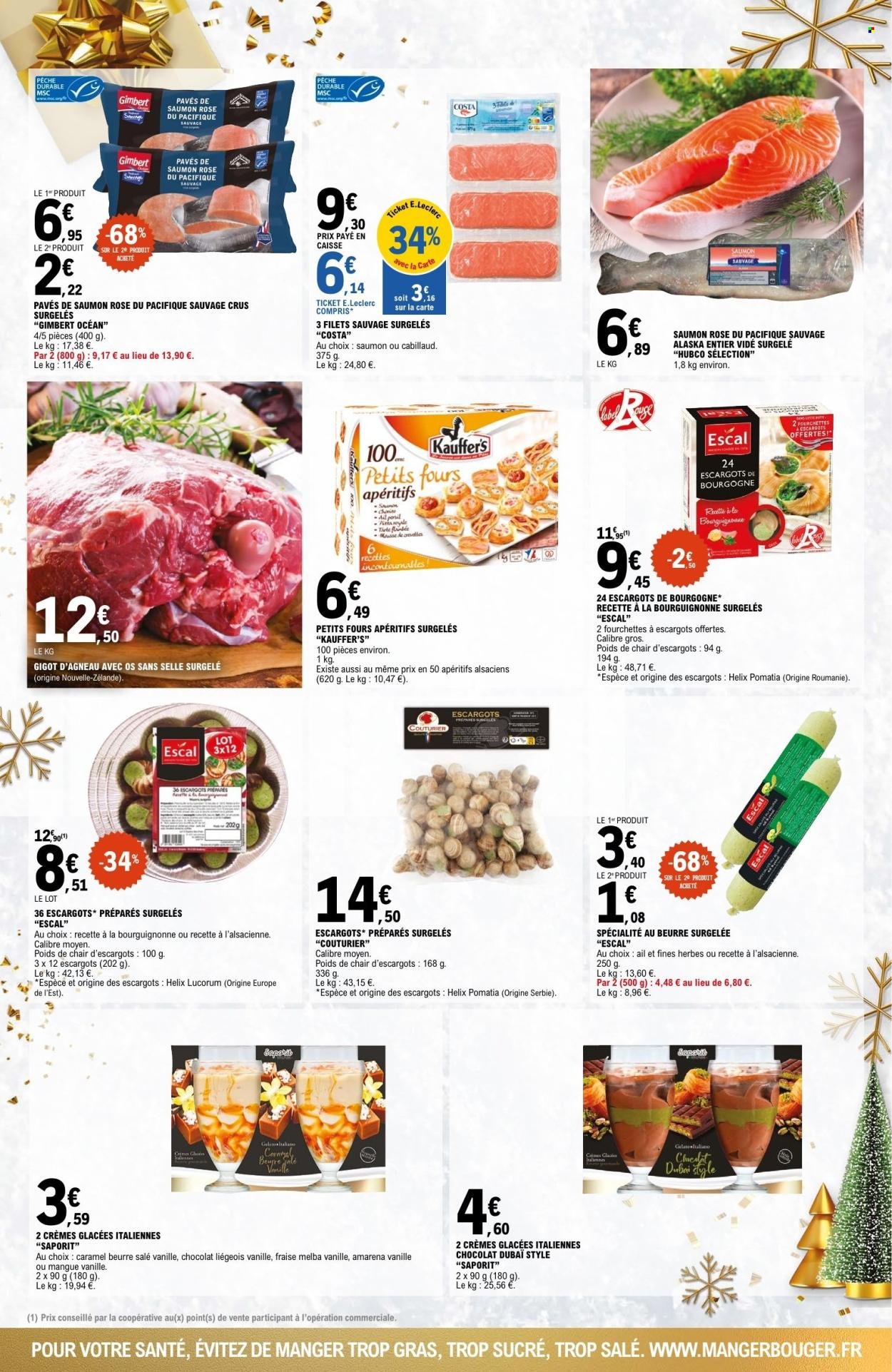 Catalogue E.LECLERC - SURGELES FESTIFS