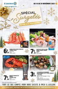 Catalogue E.LECLERC - SURGELES FESTIFS