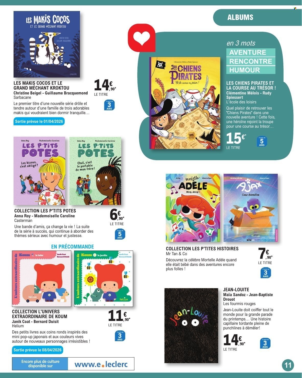 Catalogue E.LECLERC - GUIDE JEUNESSE (2026-03-31 - 2026-05-02)