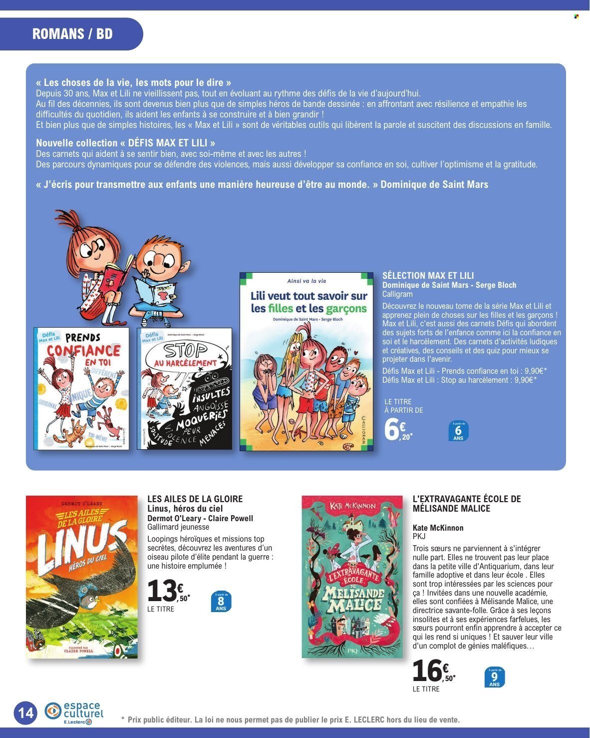 Catalogue E.LECLERC - GUIDE JEUNESSE (2026-03-31 - 2026-05-02)