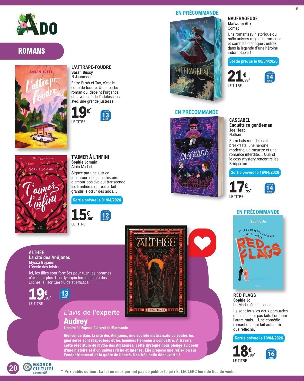 Catalogue E.LECLERC - GUIDE JEUNESSE (2026-03-31 - 2026-05-02)