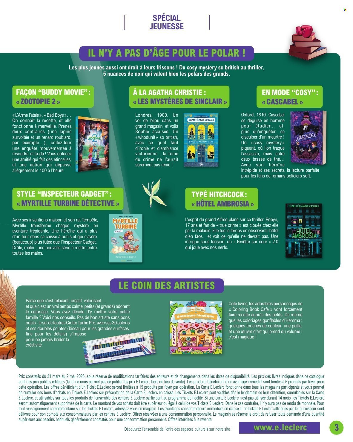 Catalogue E.LECLERC - GUIDE JEUNESSE