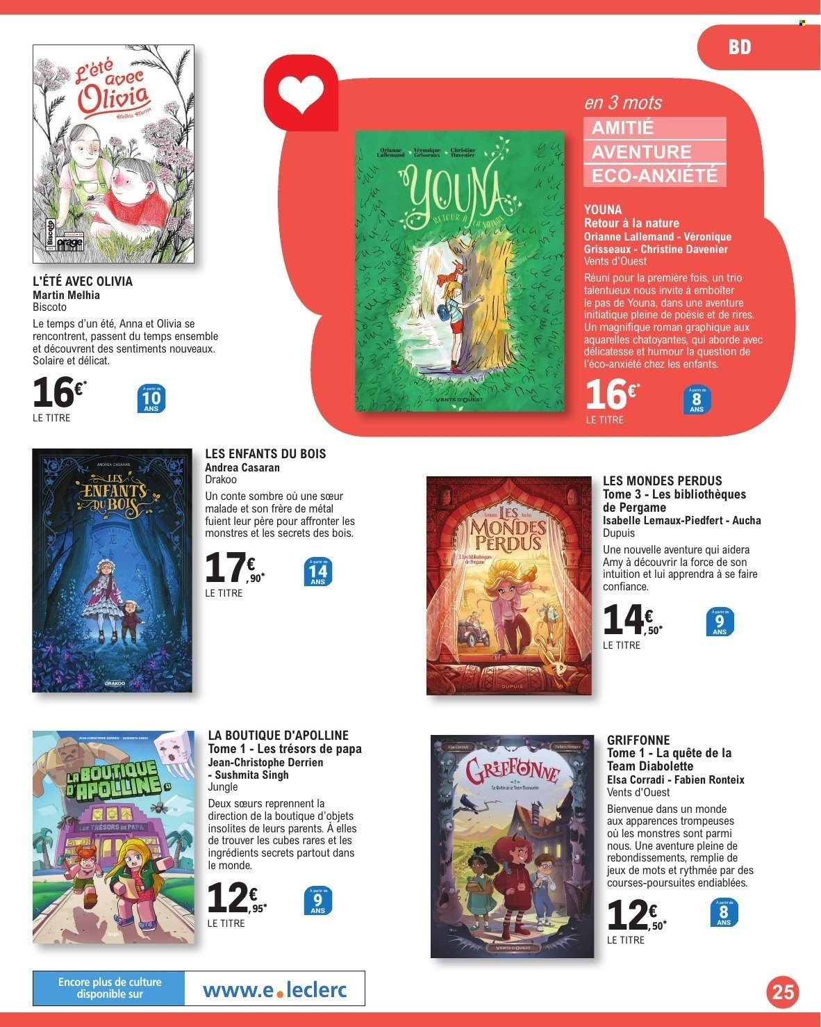 Catalogue E.LECLERC - GUIDE JEUNESSE (2026-03-31 - 2026-05-02)
