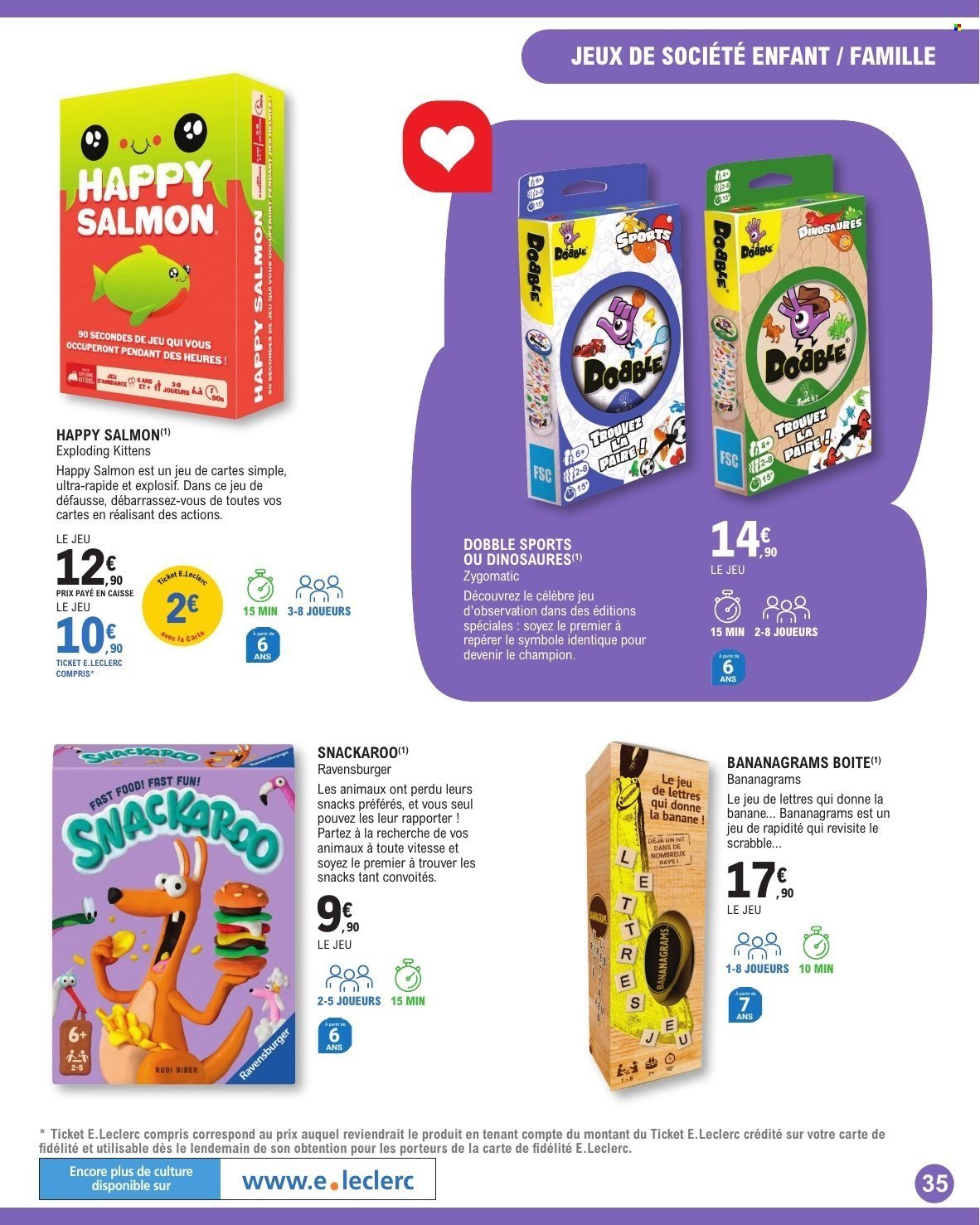 Catalogue E.LECLERC - GUIDE JEUNESSE (2026-03-31 - 2026-05-02)