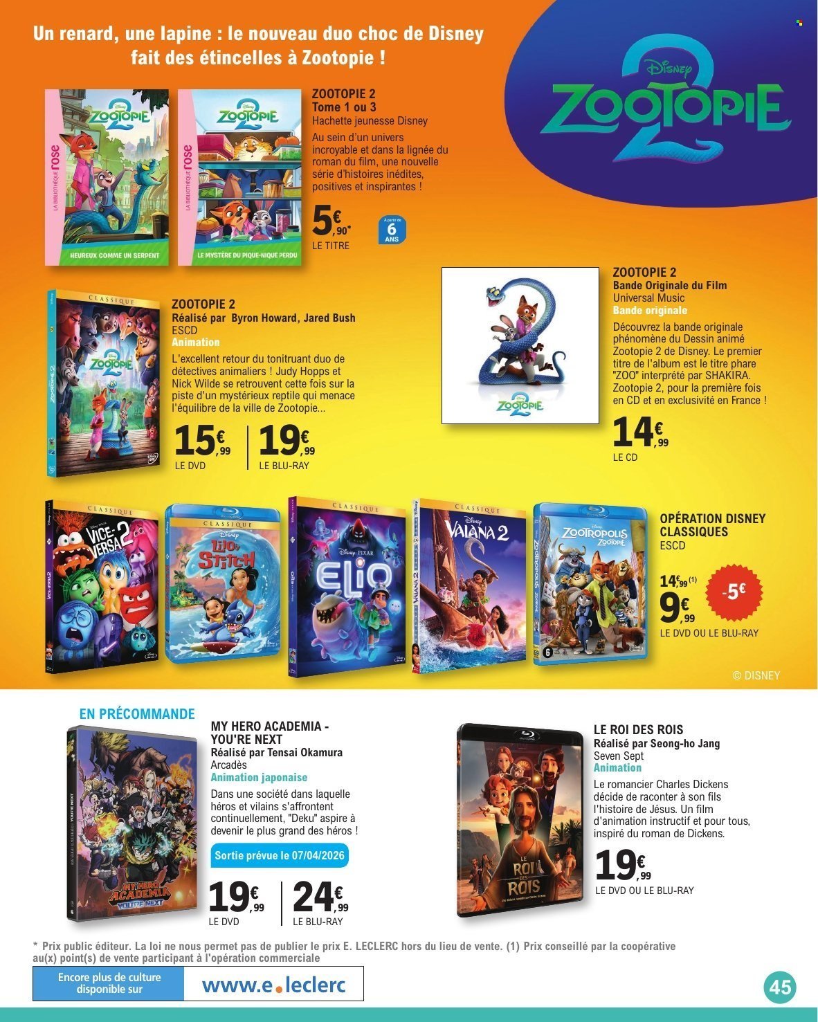 Catalogue E.LECLERC - GUIDE JEUNESSE