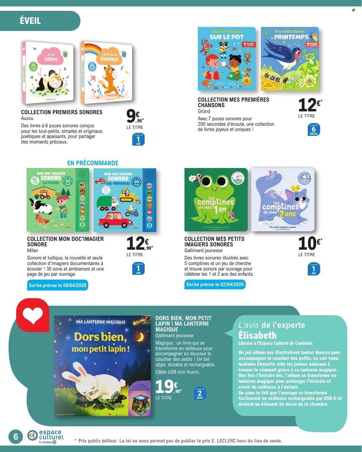 Catalogue E.LECLERC - GUIDE JEUNESSE