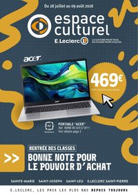 Catalogue E.LECLERC - Du mardi 28 juillet 2026