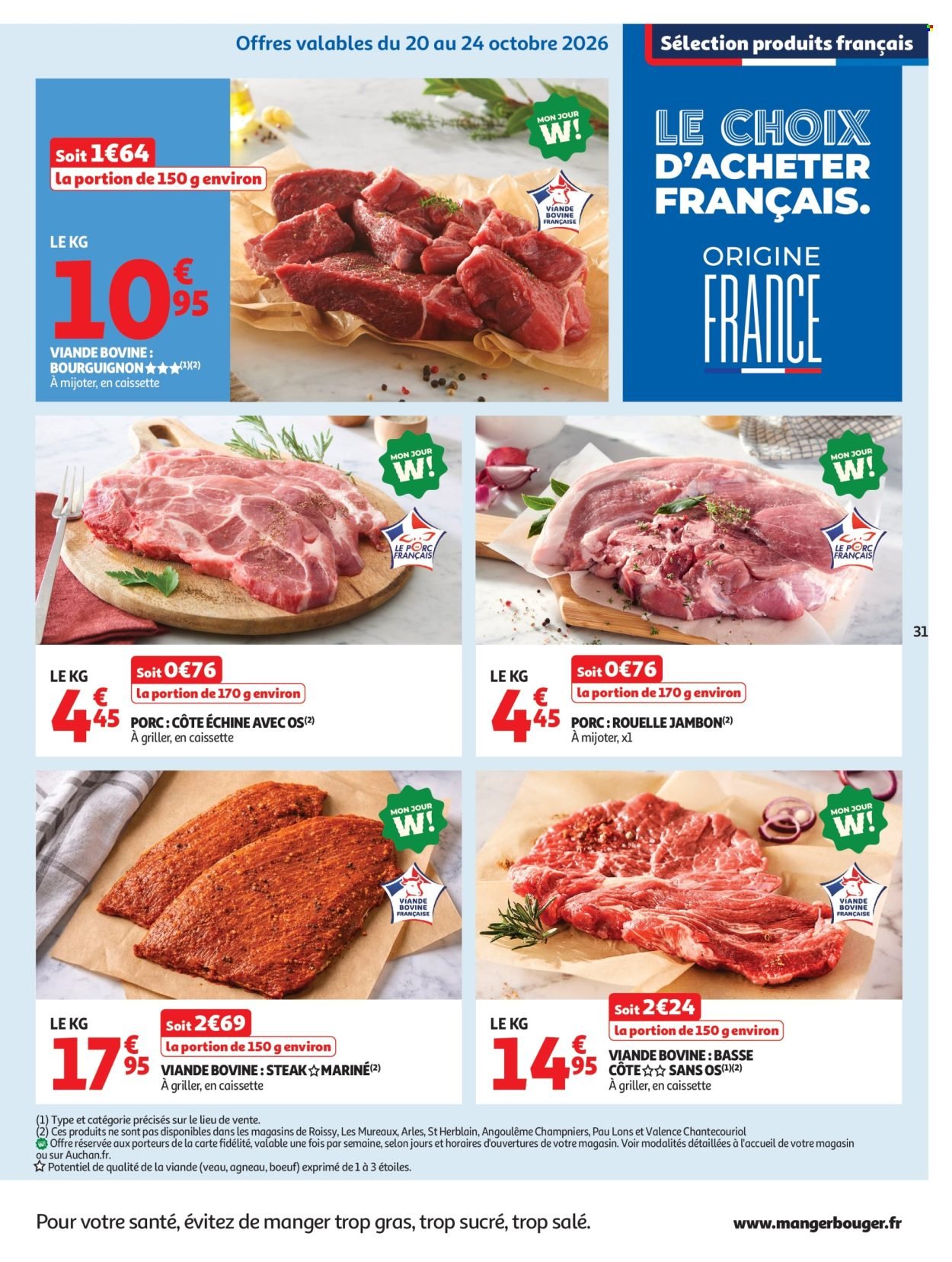 Catalogue AUCHAN - Automne, Halloween hypers