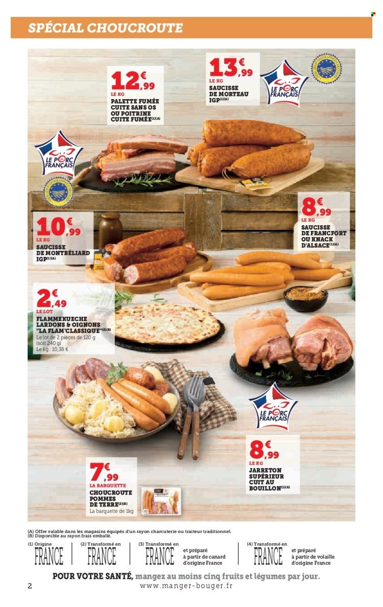 Catalogue SUPER U - Le marché à prix bas ! Spécial Choucroute
