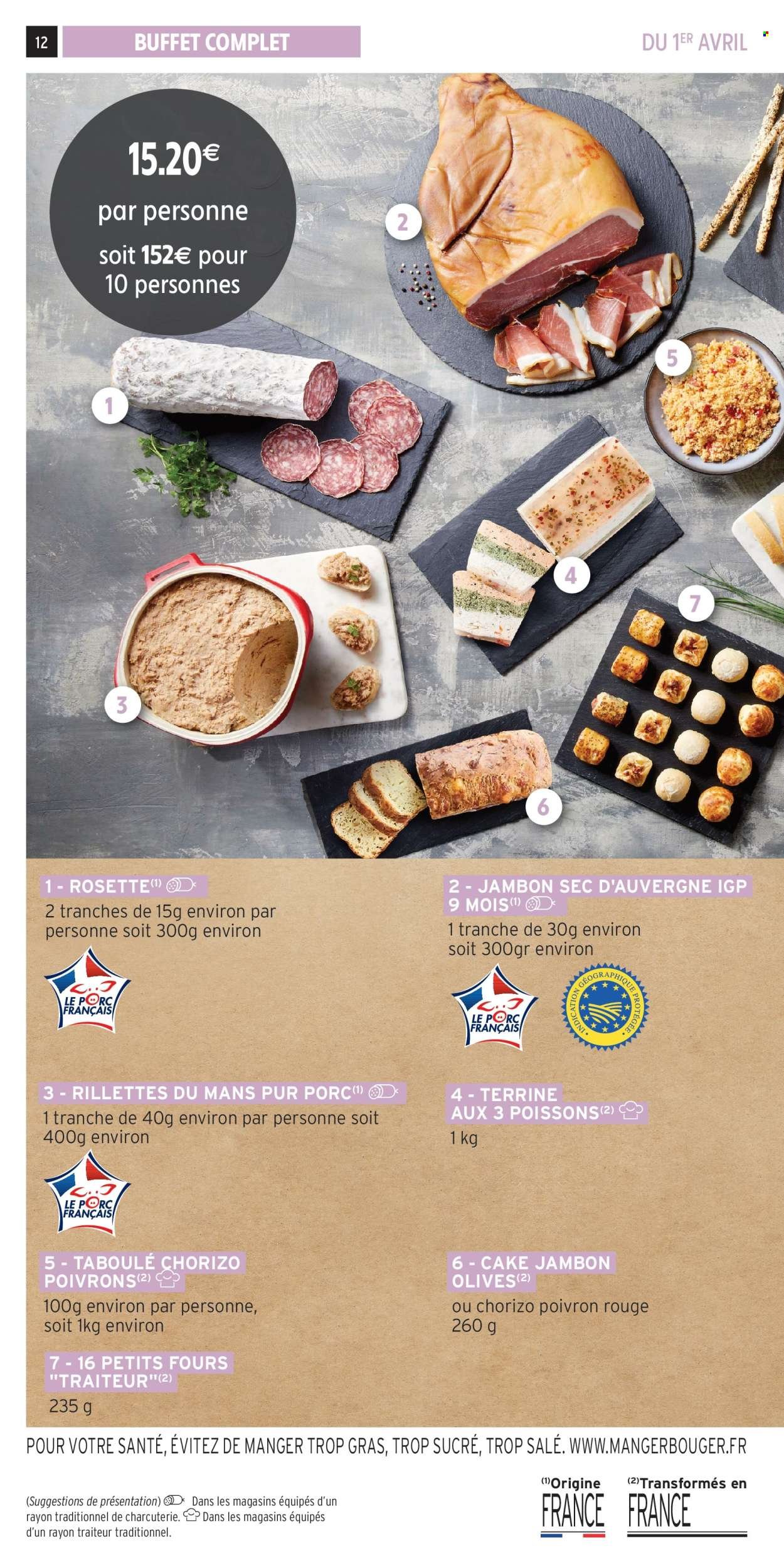 Catalogue INTERMARCHÉ - Les menus traiteur printemps/été (2026-04-01 - 2026-10-05)