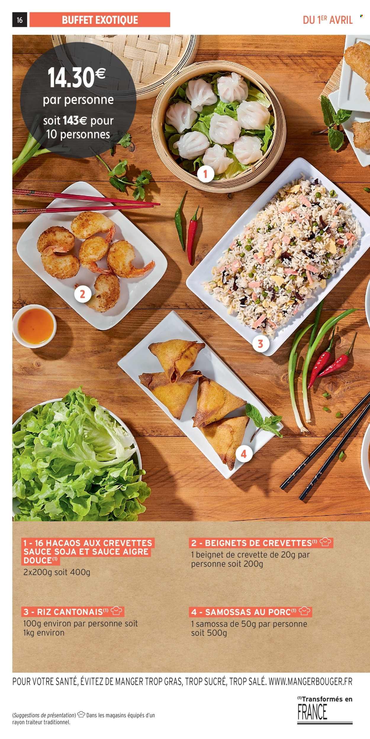 Catalogue INTERMARCHÉ - Les menus traiteur printemps/été (2026-04-01 - 2026-10-05)