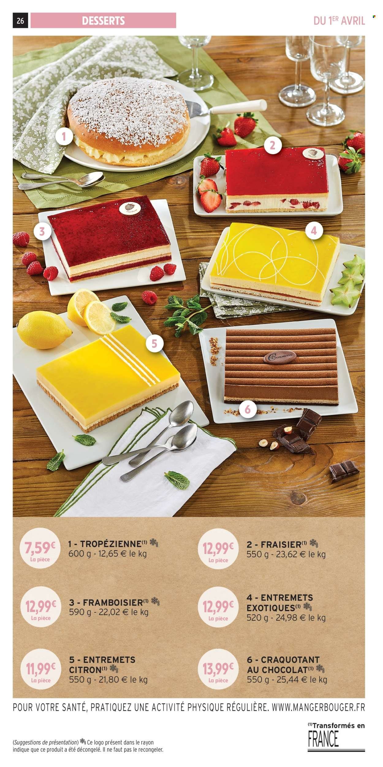 Catalogue INTERMARCHÉ - Les menus traiteur printemps/été (2026-04-01 - 2026-10-05)