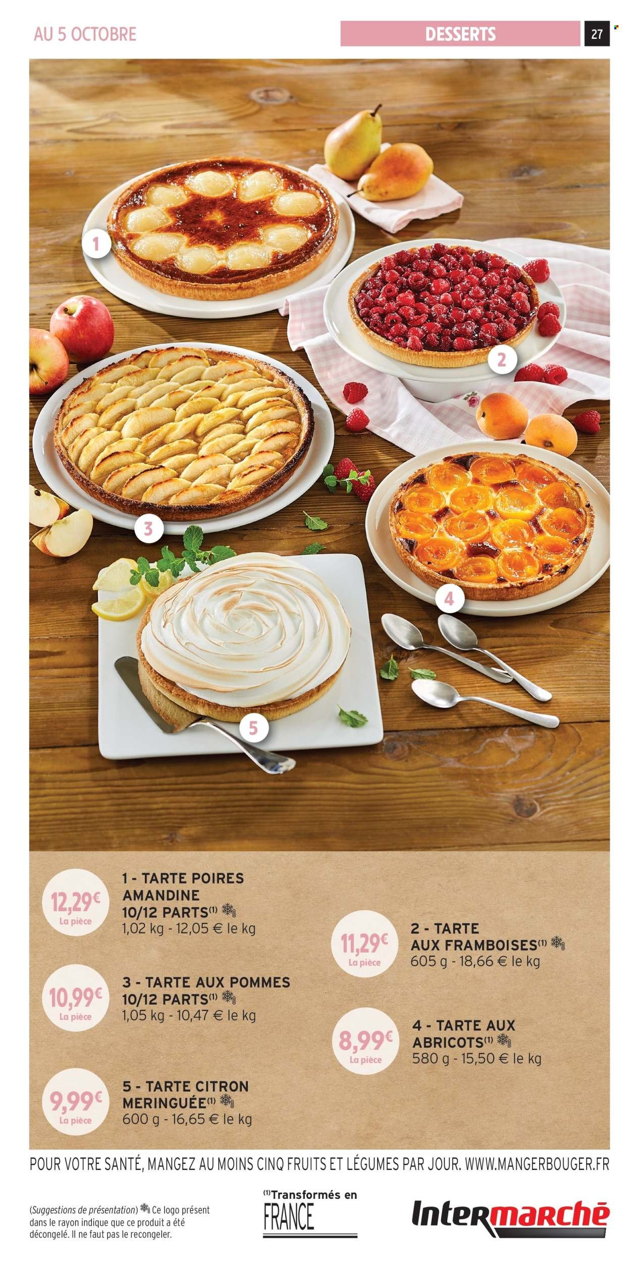 Catalogue INTERMARCHÉ - Les menus traiteur printemps/été (2026-04-01 - 2026-10-05)