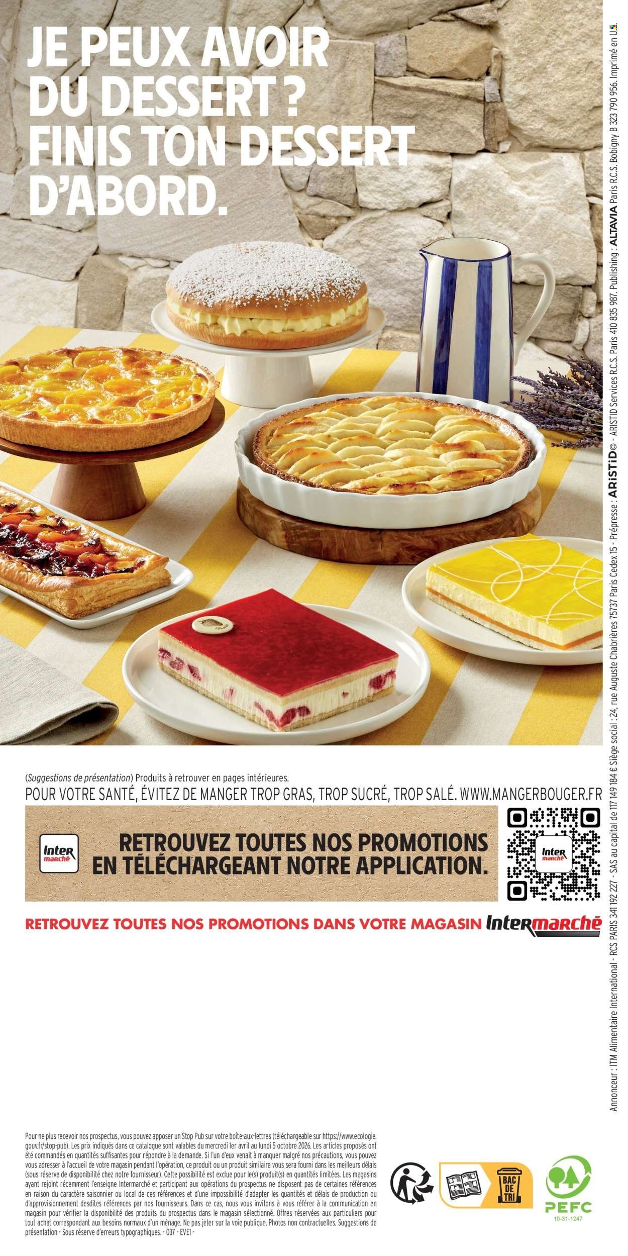 Catalogue INTERMARCHÉ - Les menus traiteur printemps/été