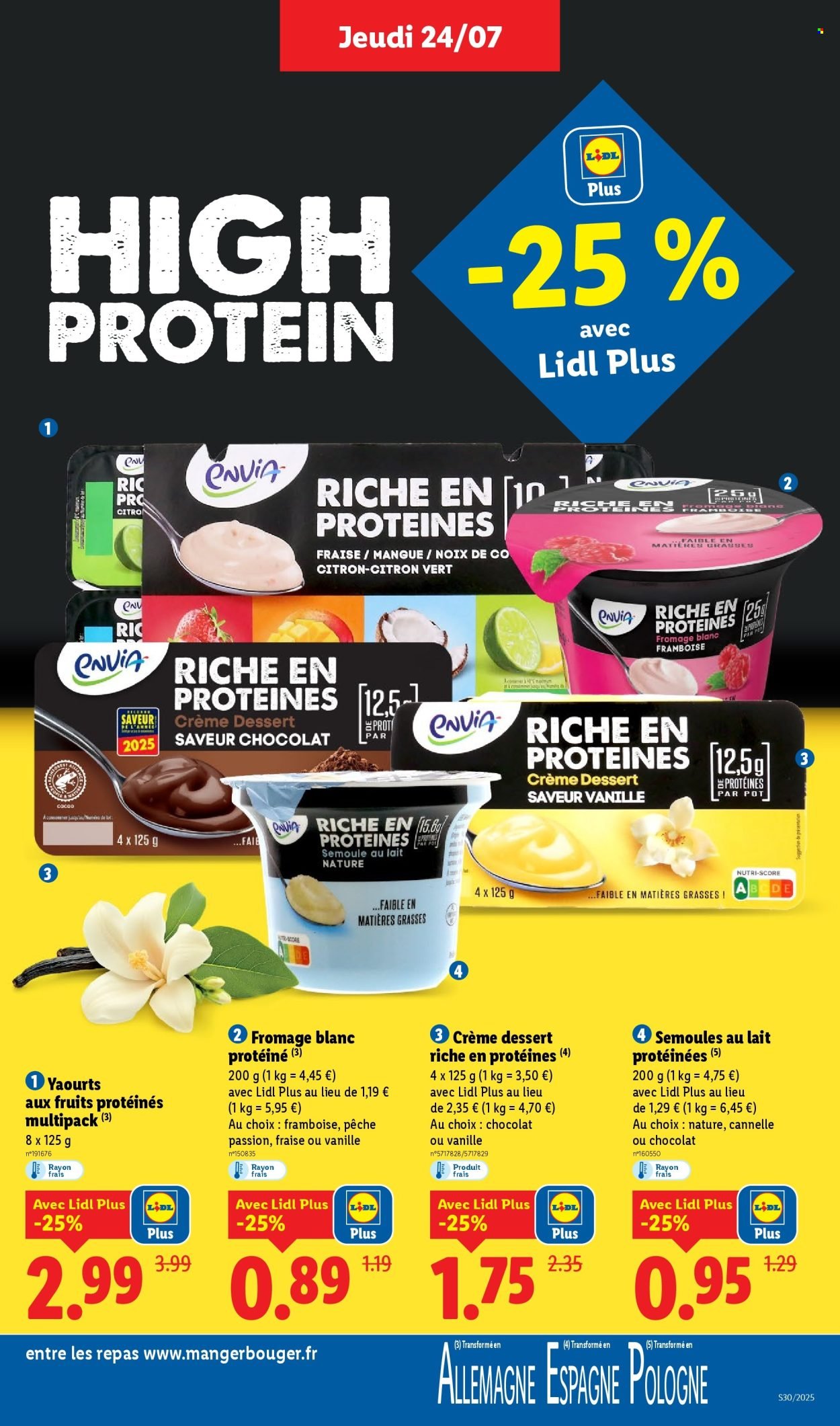 Catalogue LIDL - Les promos de la semaine (2025-07-24 - 2025-07-30)