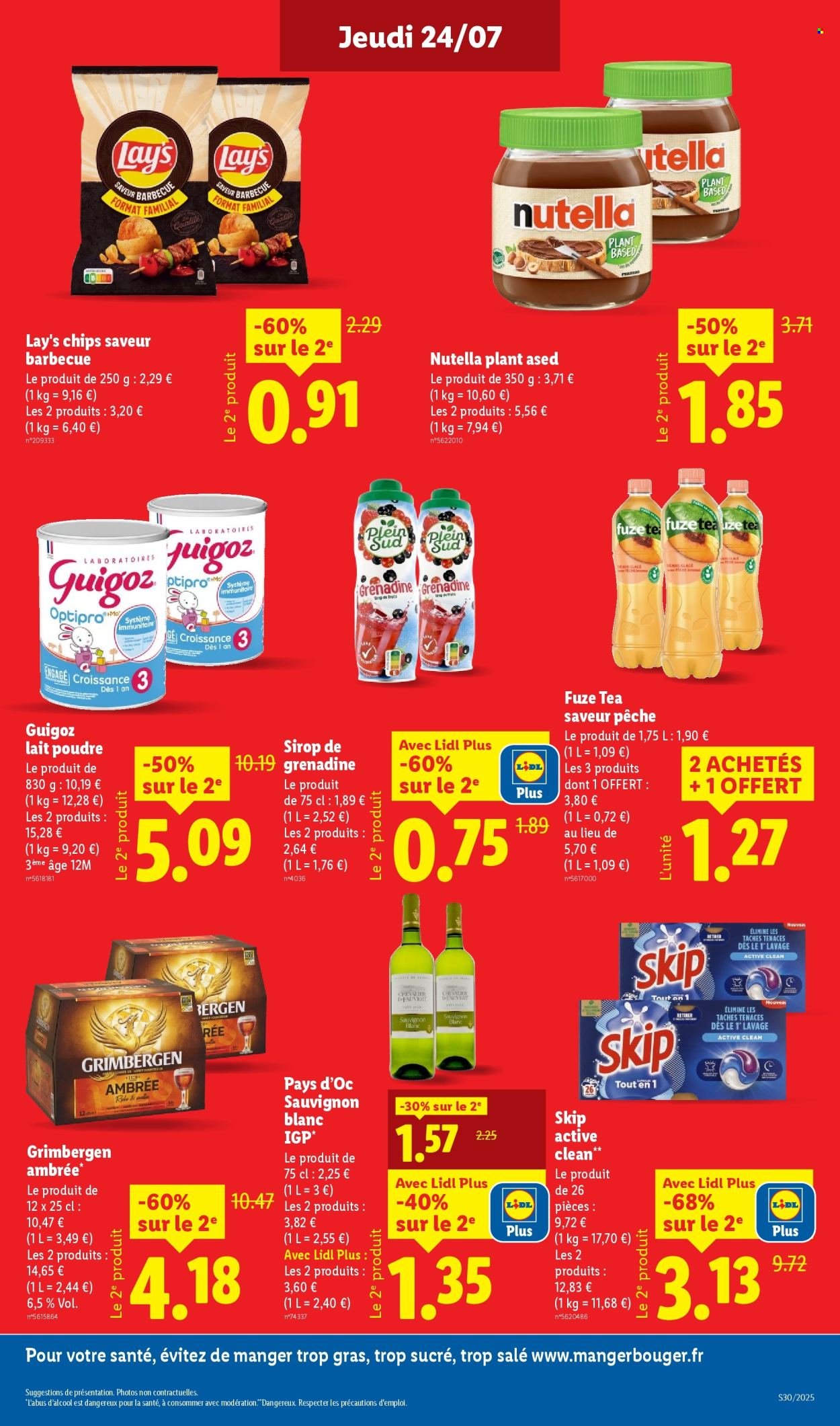 Catalogue LIDL - Les promos de la semaine (2025-07-24 - 2025-07-30)