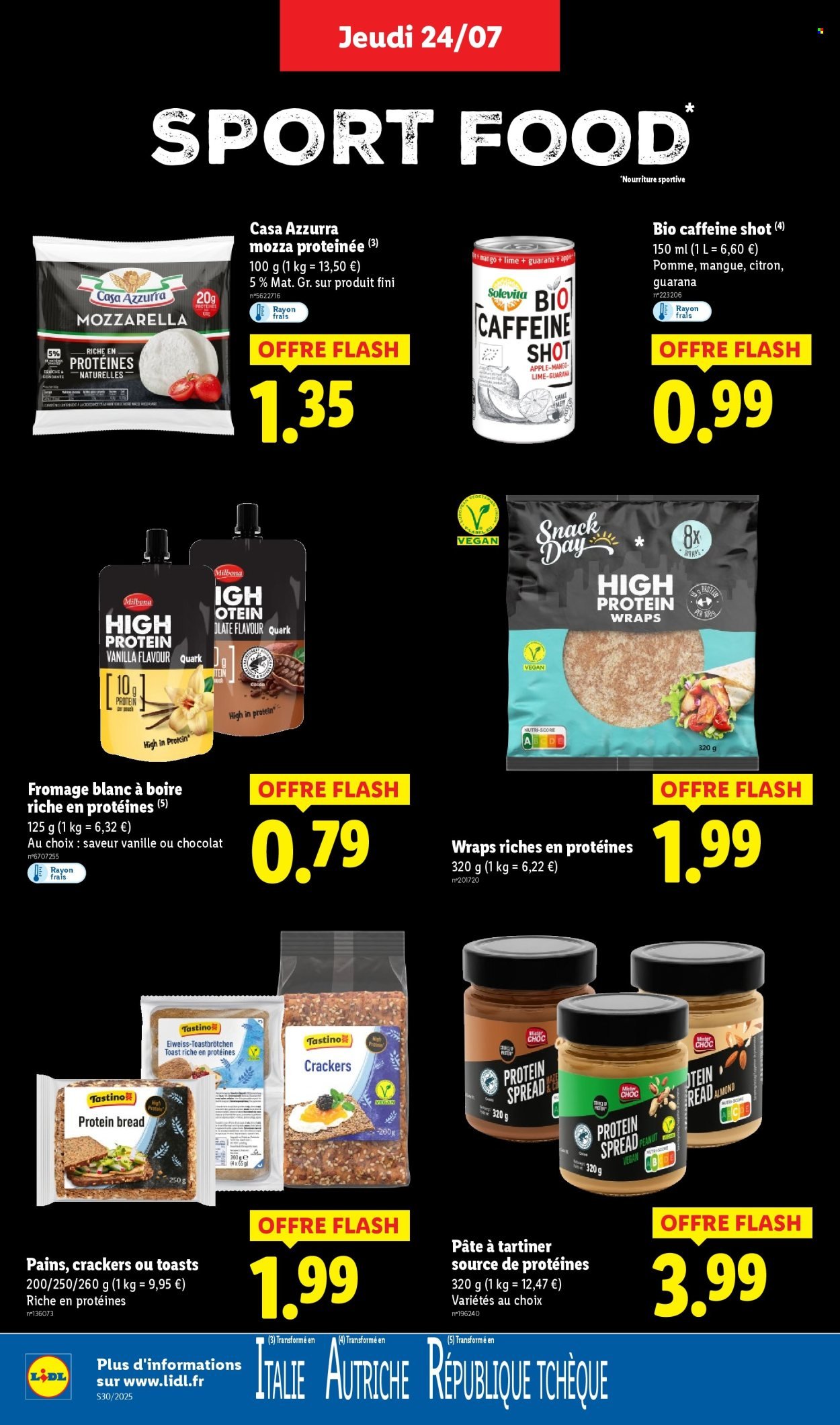 Catalogue LIDL - Les promos de la semaine (2025-07-24 - 2025-07-30)
