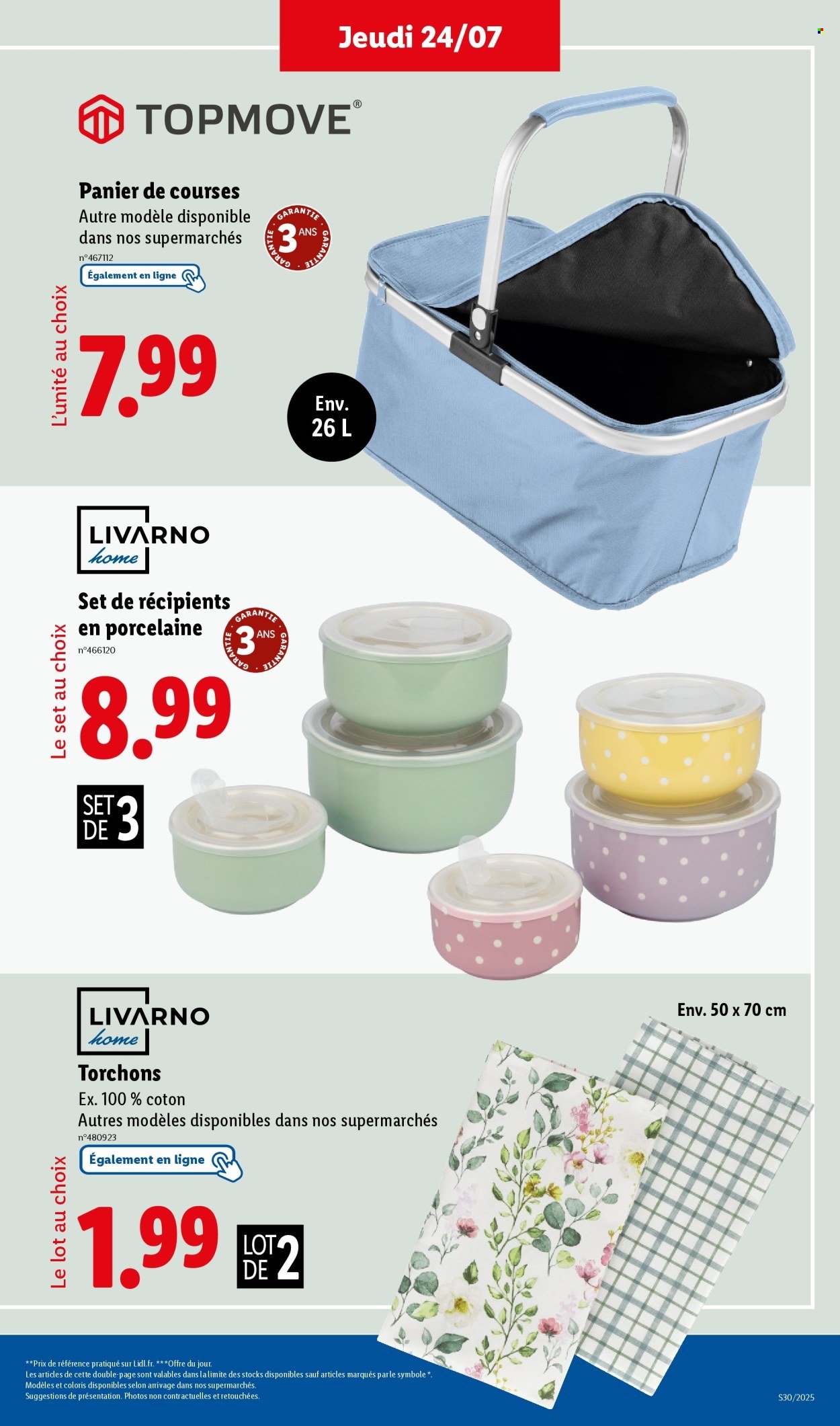 Catalogue LIDL - Les promos de la semaine (2025-07-24 - 2025-07-30)