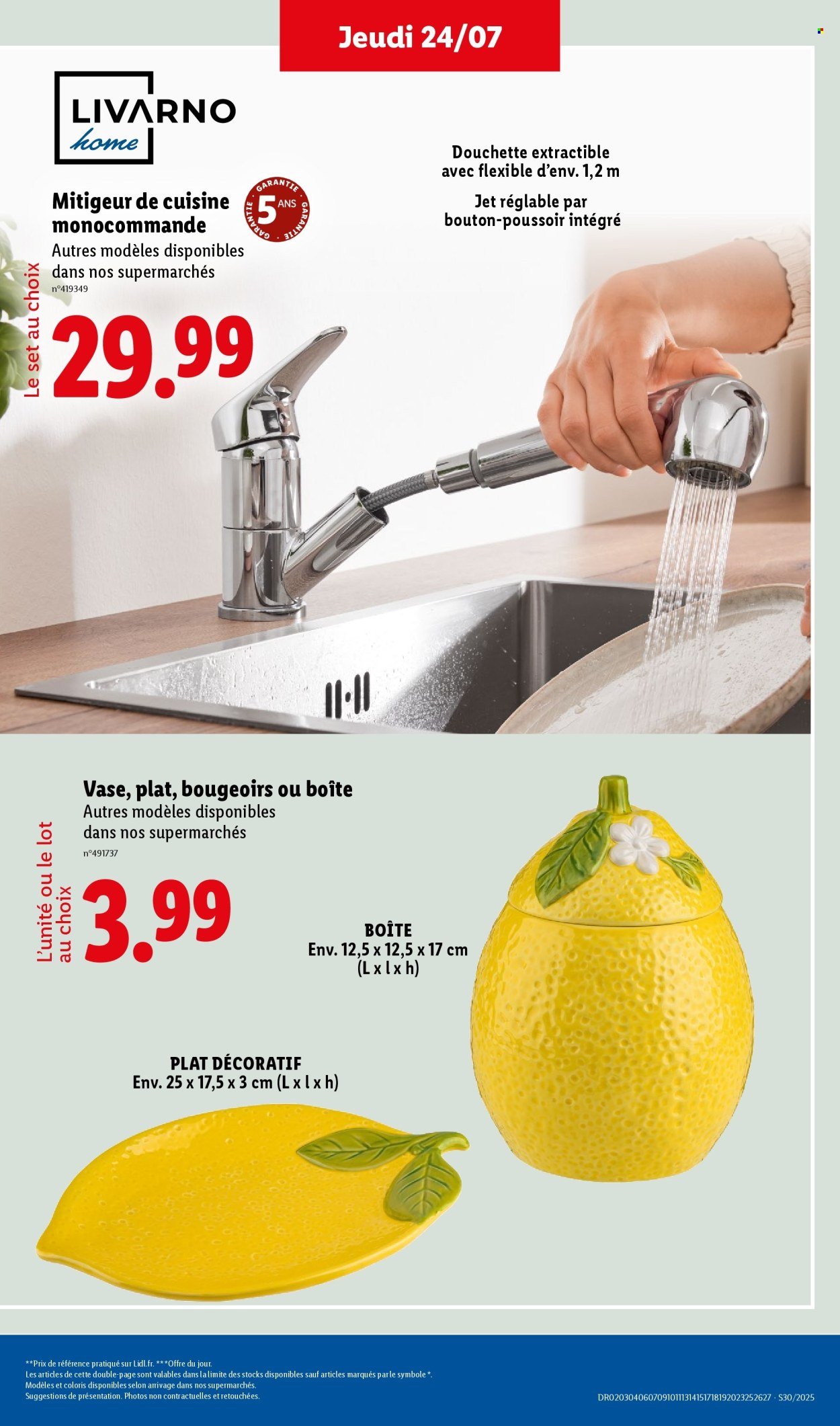 Catalogue LIDL - Les promos de la semaine (2025-07-24 - 2025-07-30)