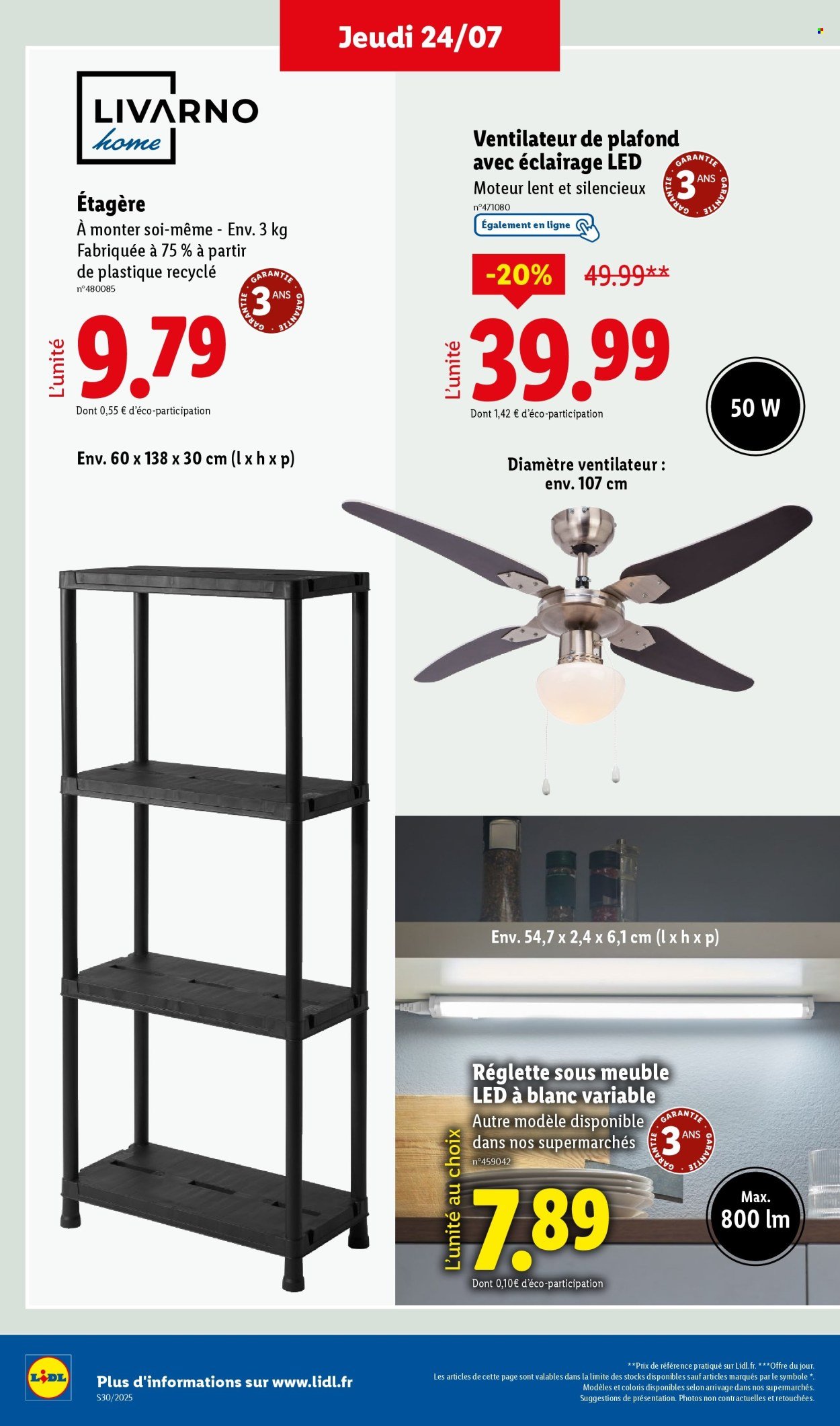 Catalogue LIDL - Les promos de la semaine (2025-07-24 - 2025-07-30)