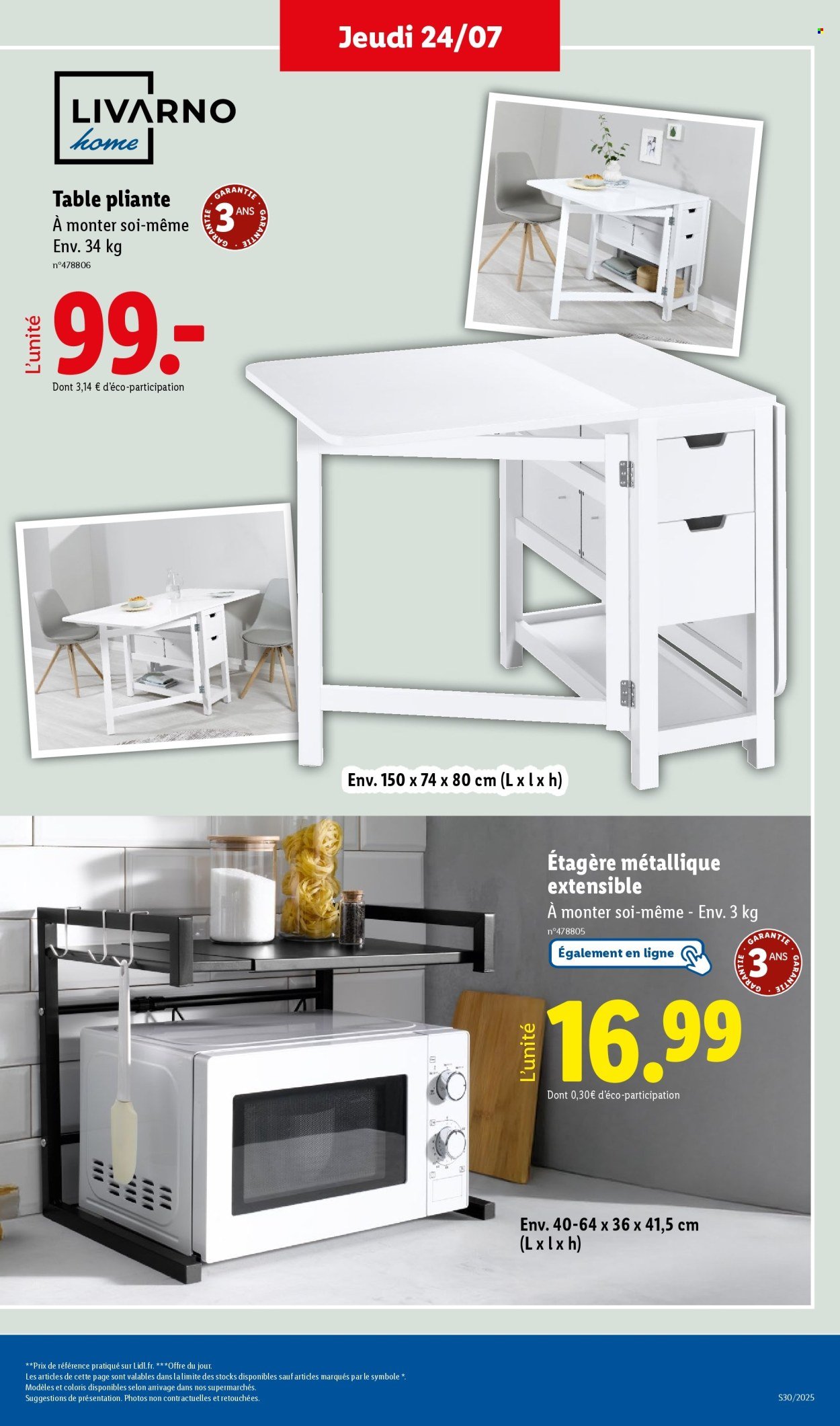 Catalogue LIDL - Les promos de la semaine (2025-07-24 - 2025-07-30)