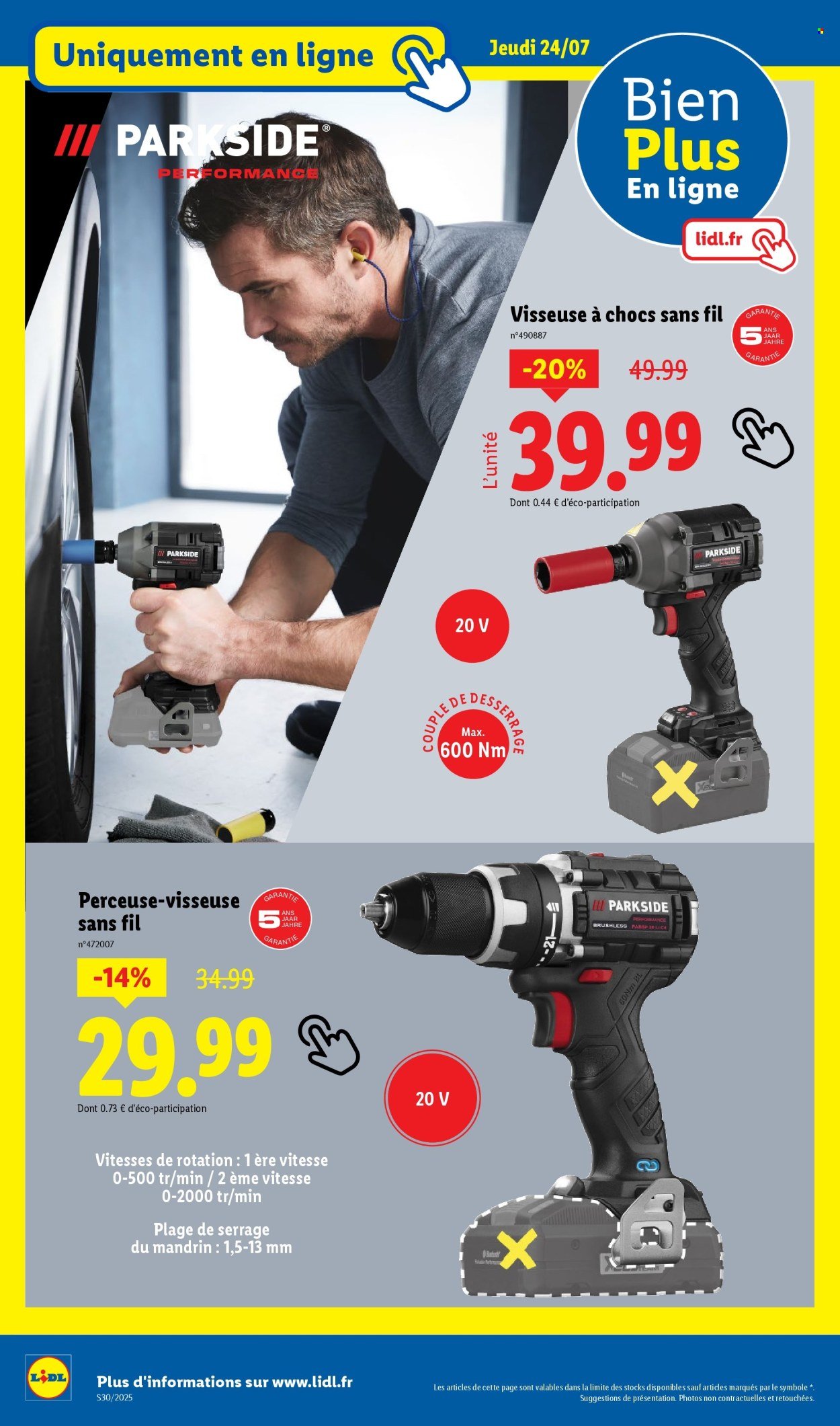 Catalogue LIDL - Les promos de la semaine (2025-07-24 - 2025-07-30)