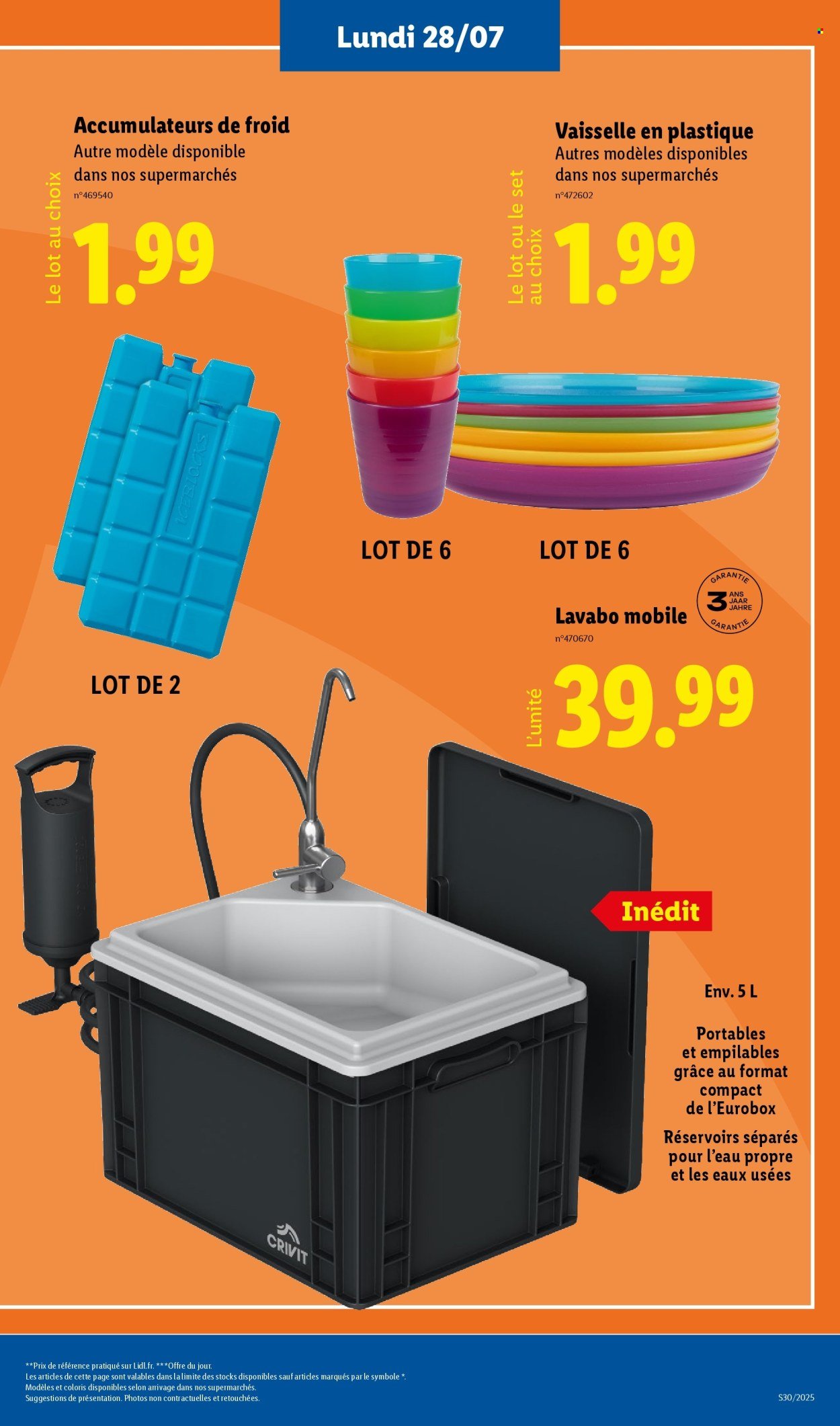 Catalogue LIDL - Les promos de la semaine (2025-07-24 - 2025-07-30)