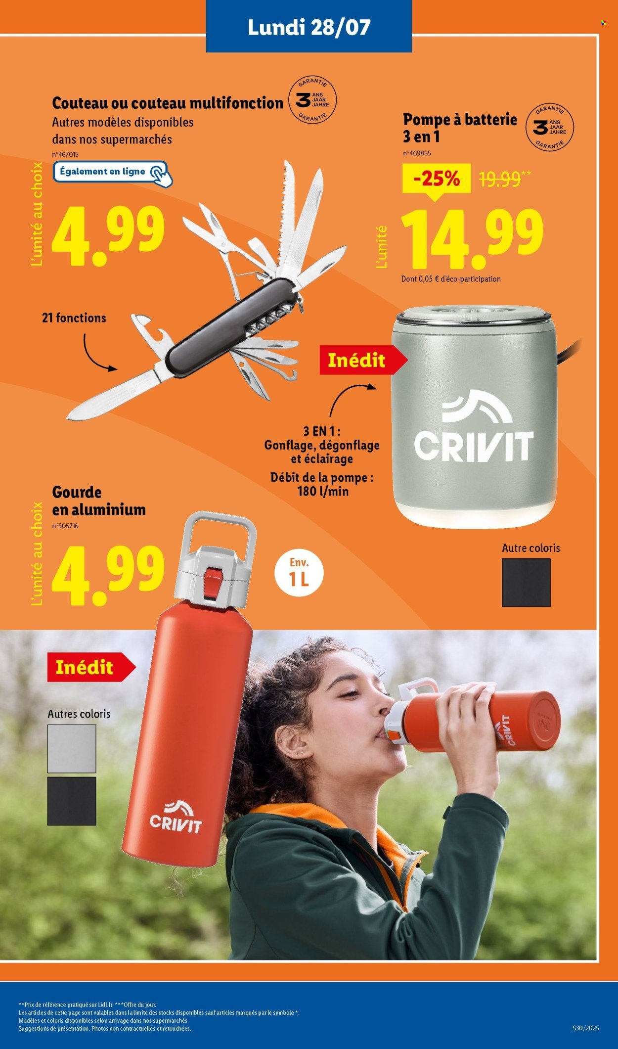 Catalogue LIDL - Les promos de la semaine (2025-07-24 - 2025-07-30)