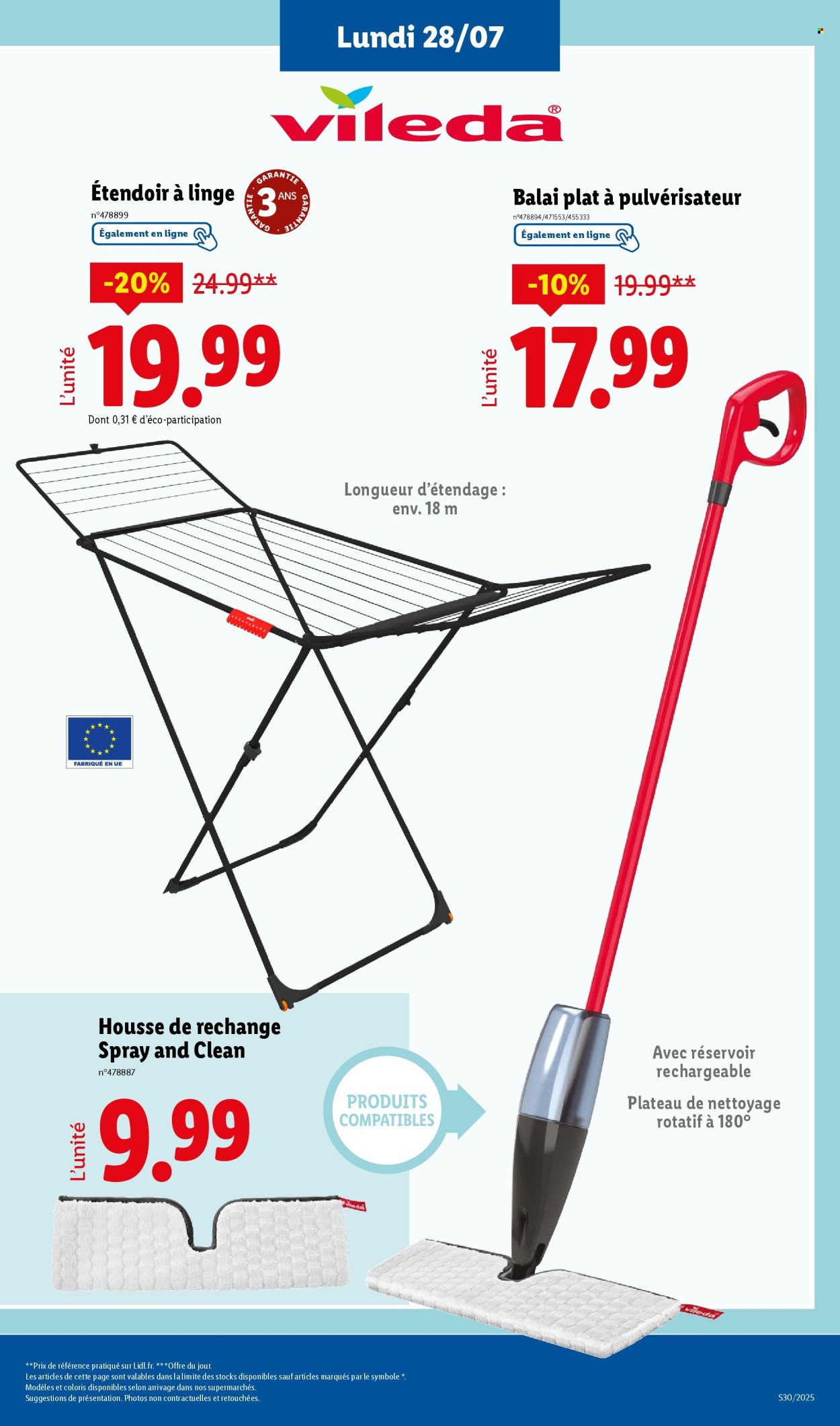 Catalogue LIDL - Les promos de la semaine (2025-07-24 - 2025-07-30)