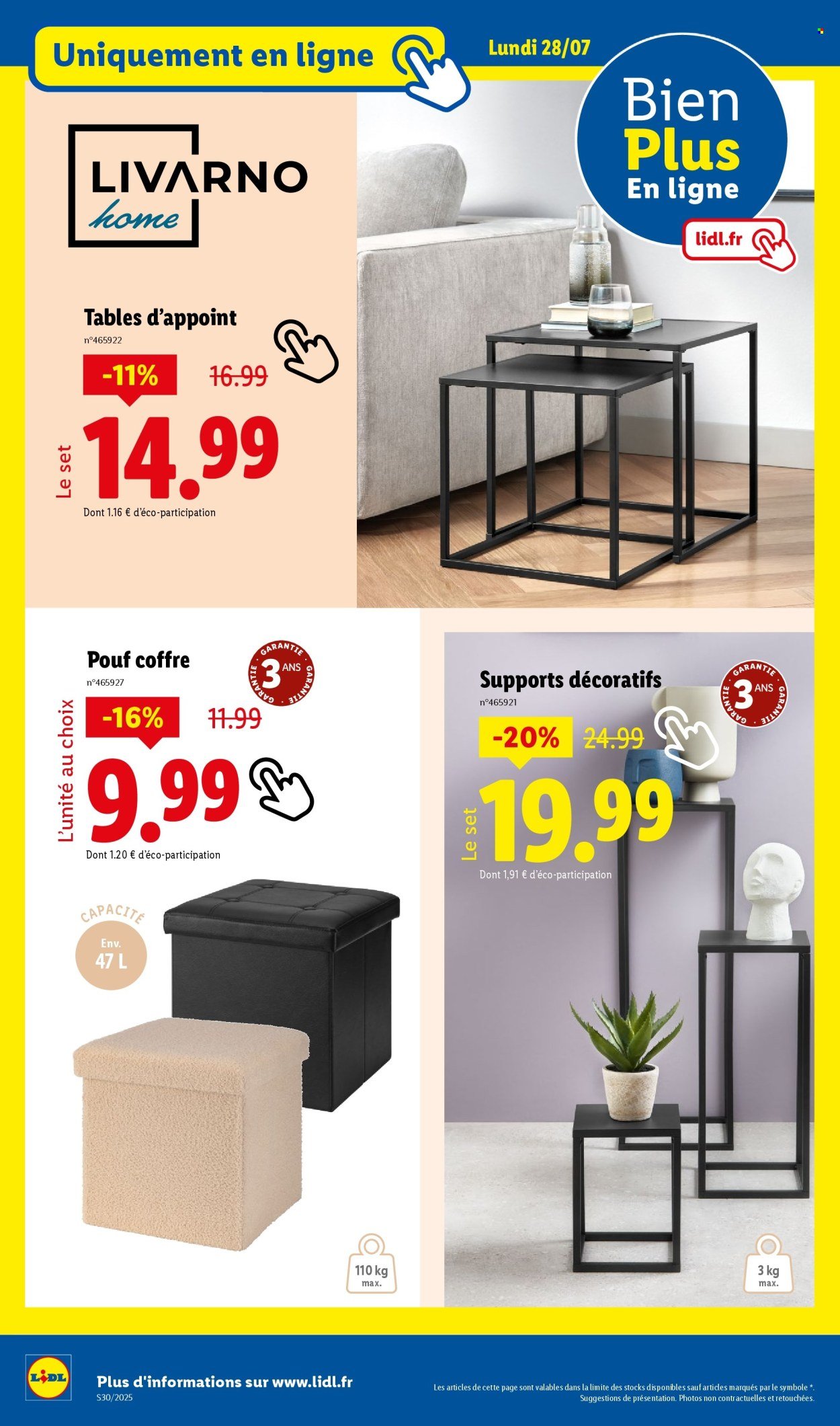 Catalogue LIDL - Les promos de la semaine (2025-07-24 - 2025-07-30)