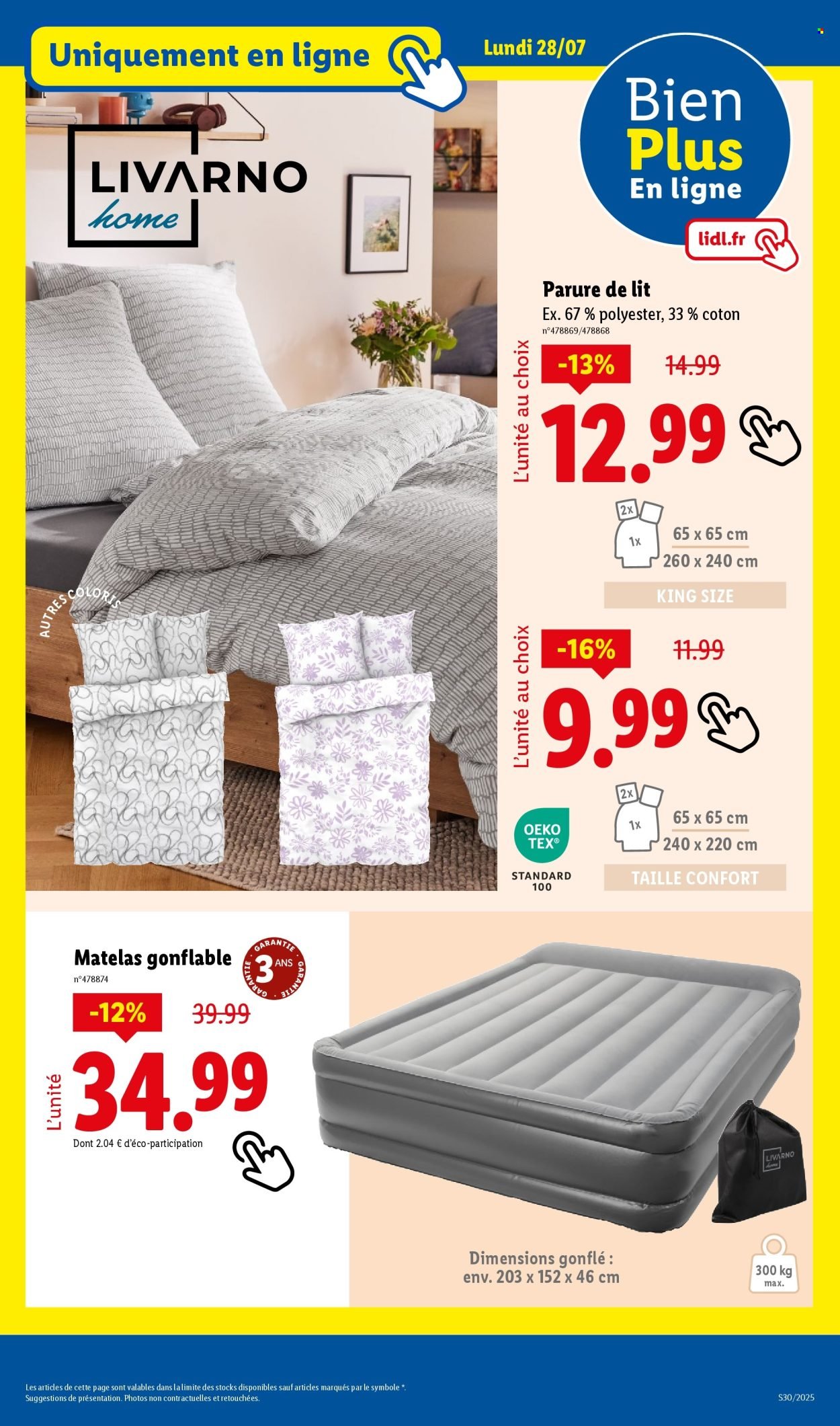 Catalogue LIDL - Les promos de la semaine (2025-07-24 - 2025-07-30)