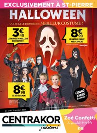 Catalogue CENTRAKOR - Halloween