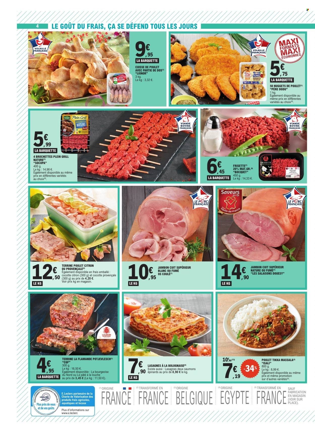 Catalogue E.LECLERC - OP GROS VOLUMES 100% REGIONALE (2026-04-07 - 2026-04-18)