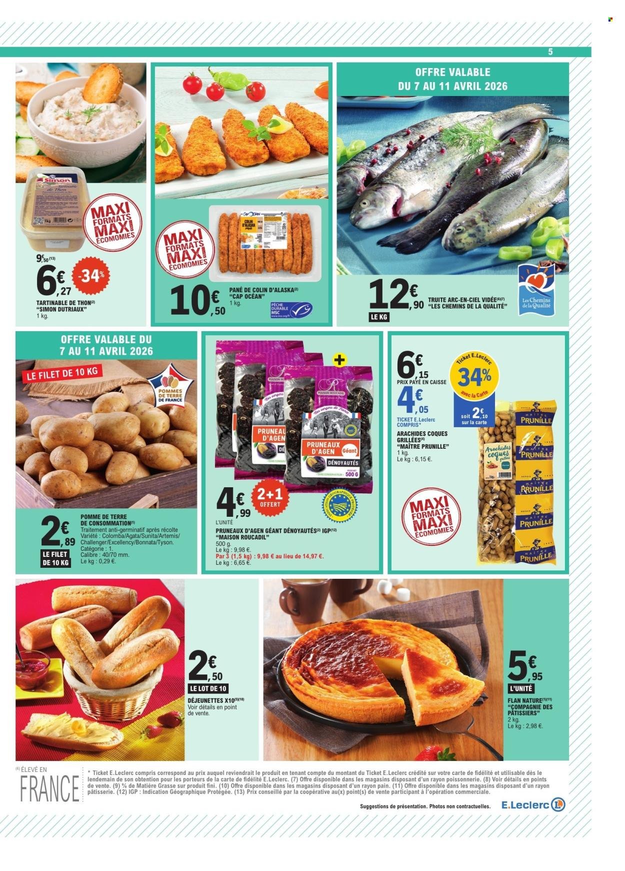 Catalogue E.LECLERC - OP GROS VOLUMES 100% REGIONALE (2026-04-07 - 2026-04-18)