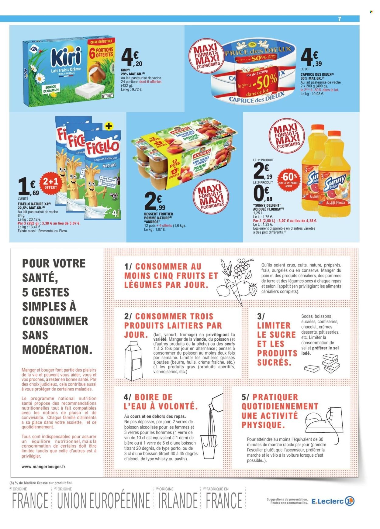 Catalogue E.LECLERC - OP GROS VOLUMES 100% REGIONALE (2026-04-07 - 2026-04-18)