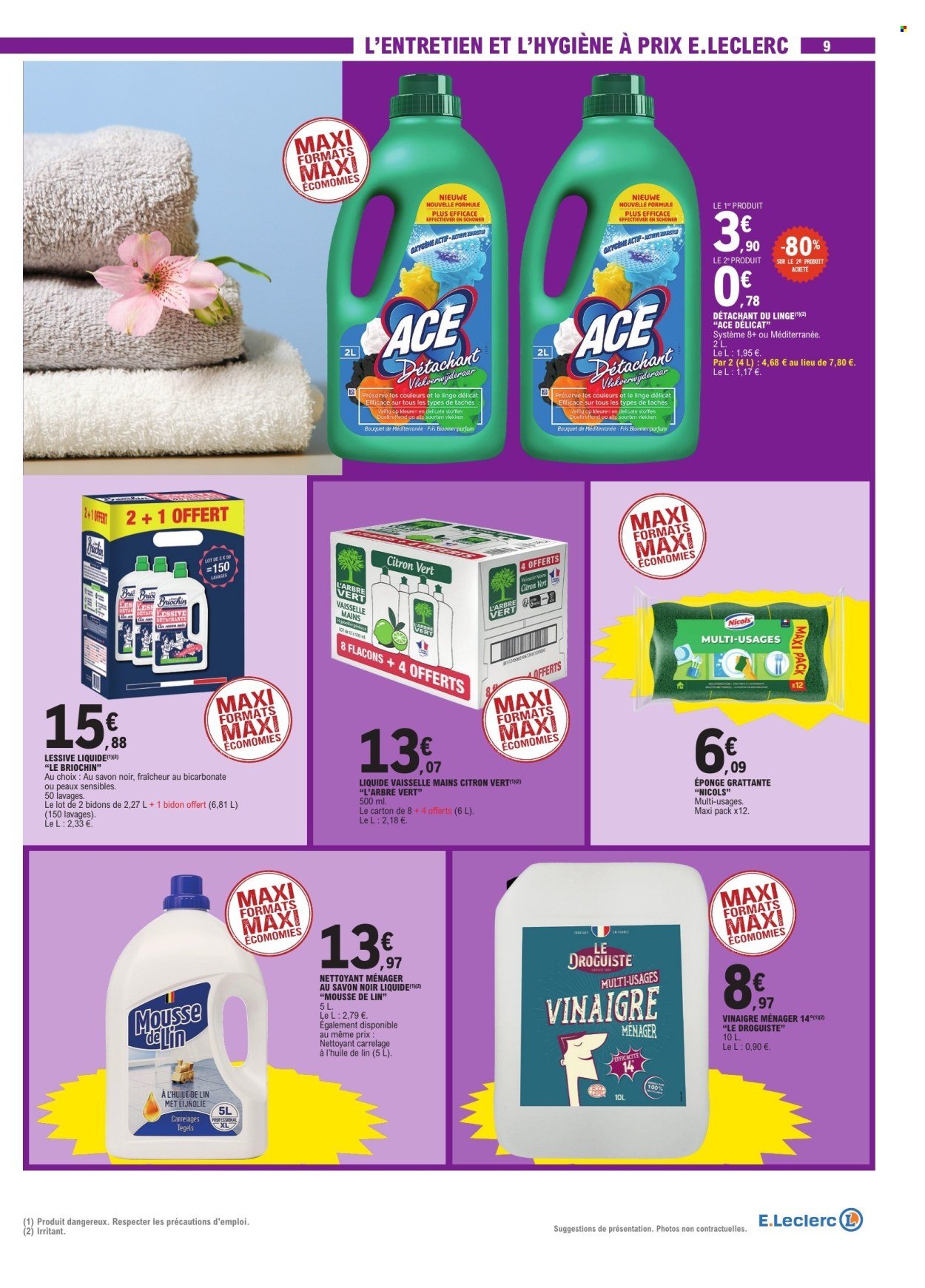 Catalogue E.LECLERC - OP GROS VOLUMES 100% REGIONALE (2026-04-07 - 2026-04-18)