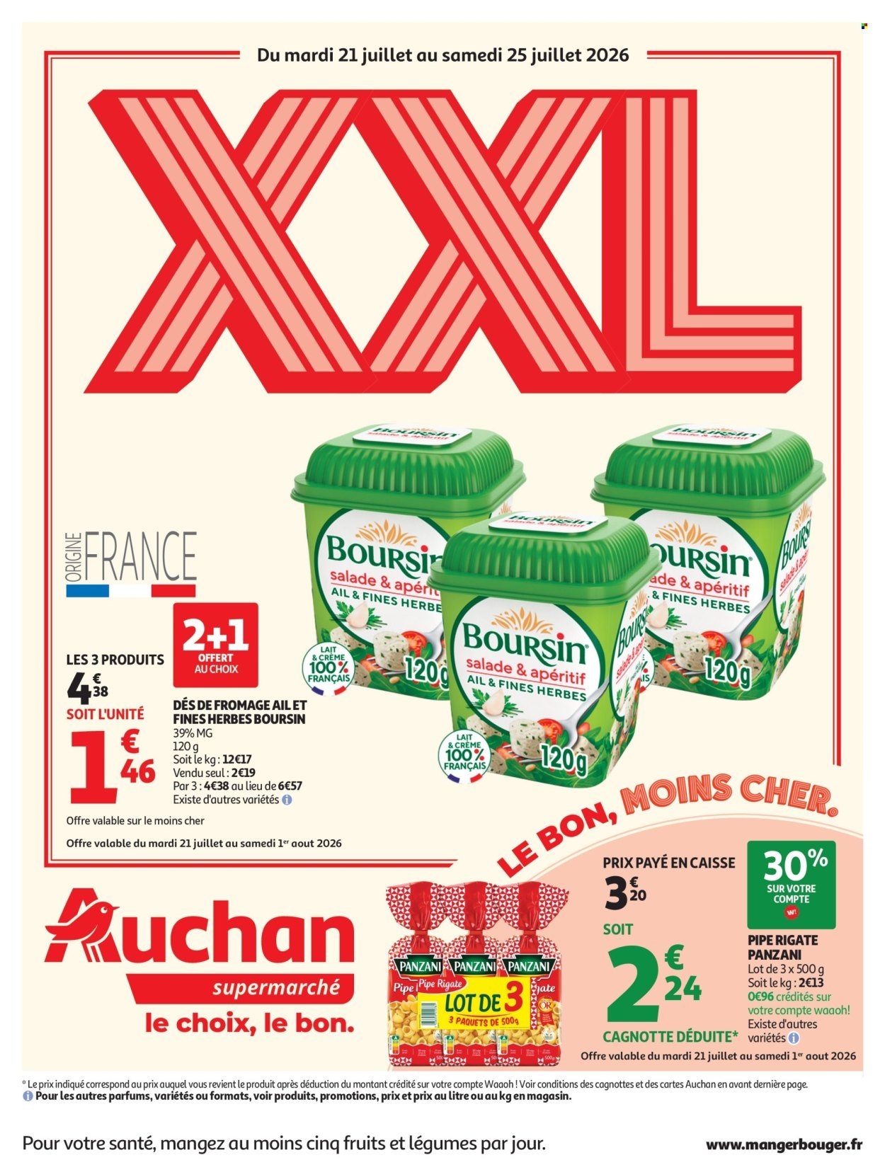 Catalogue AUCHAN - Promos XXL supers