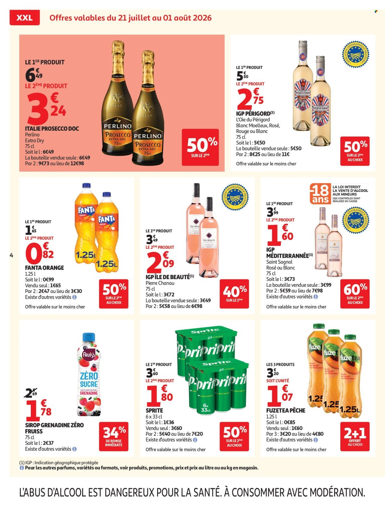 Catalogue AUCHAN - Promos XXL supers