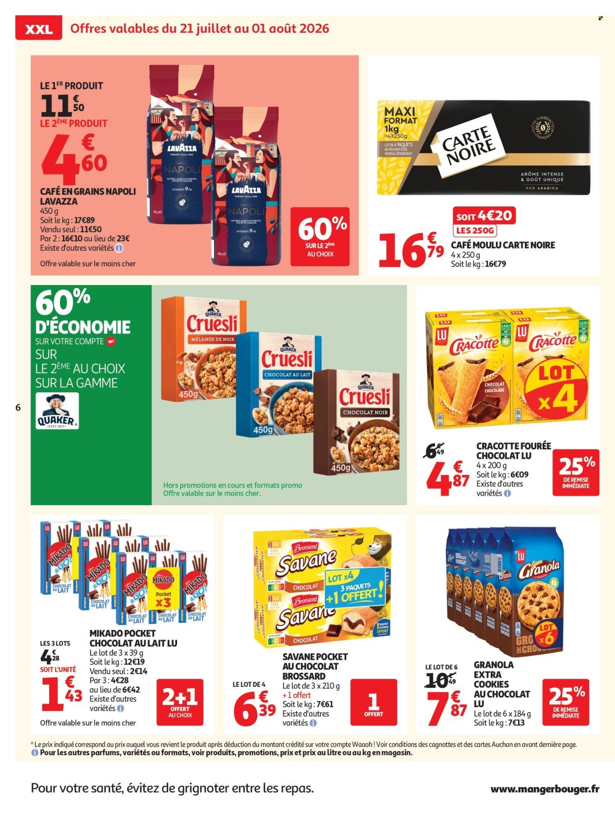 Catalogue AUCHAN - Promos XXL supers